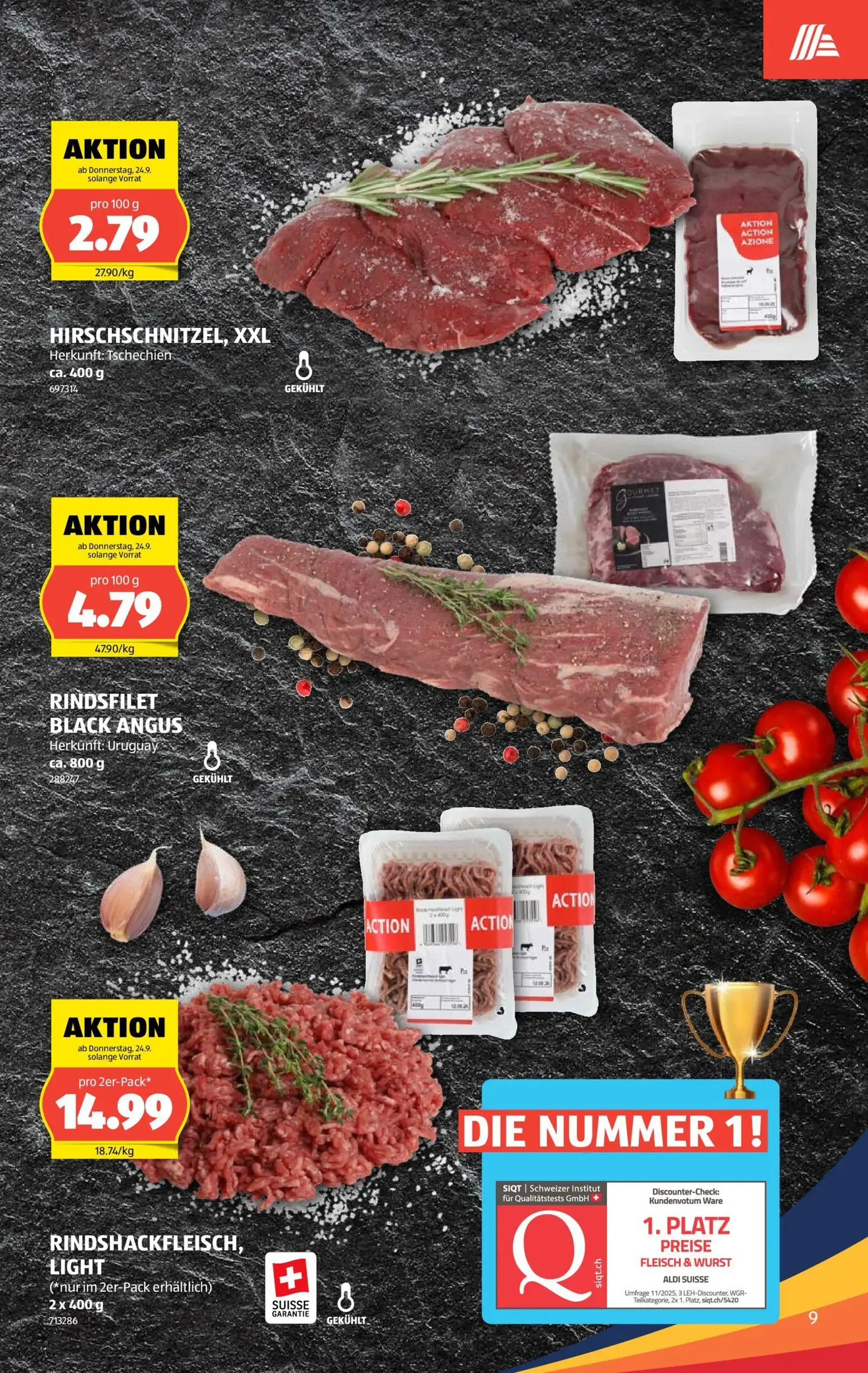 Aldi aktionen - Gültiger Prospekt ab 24.09.2026, Seite 9 von insgesamt 38