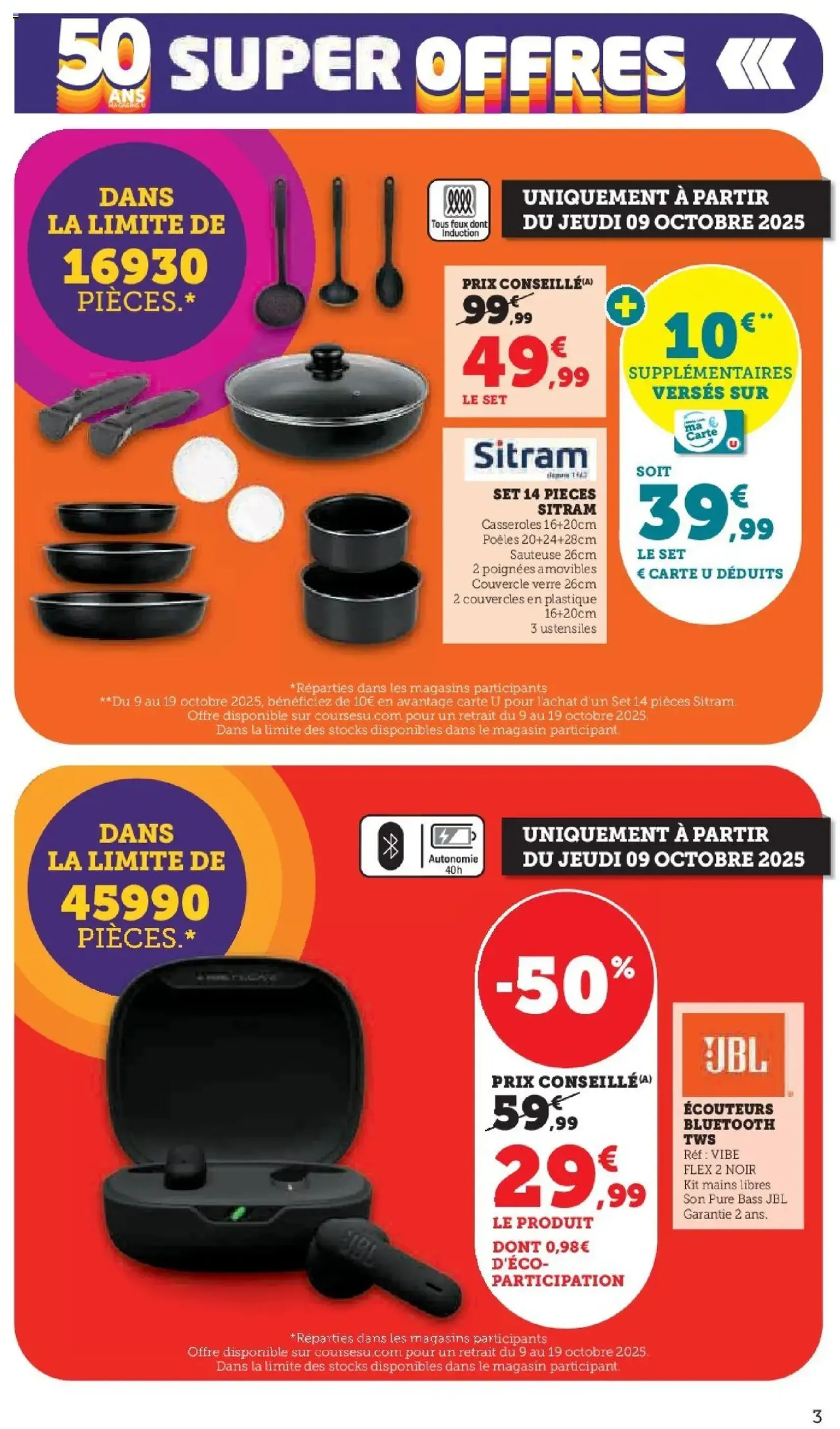 U Express catalogue - brochure valable à partir du 07/10/2025, page 3 sur 24