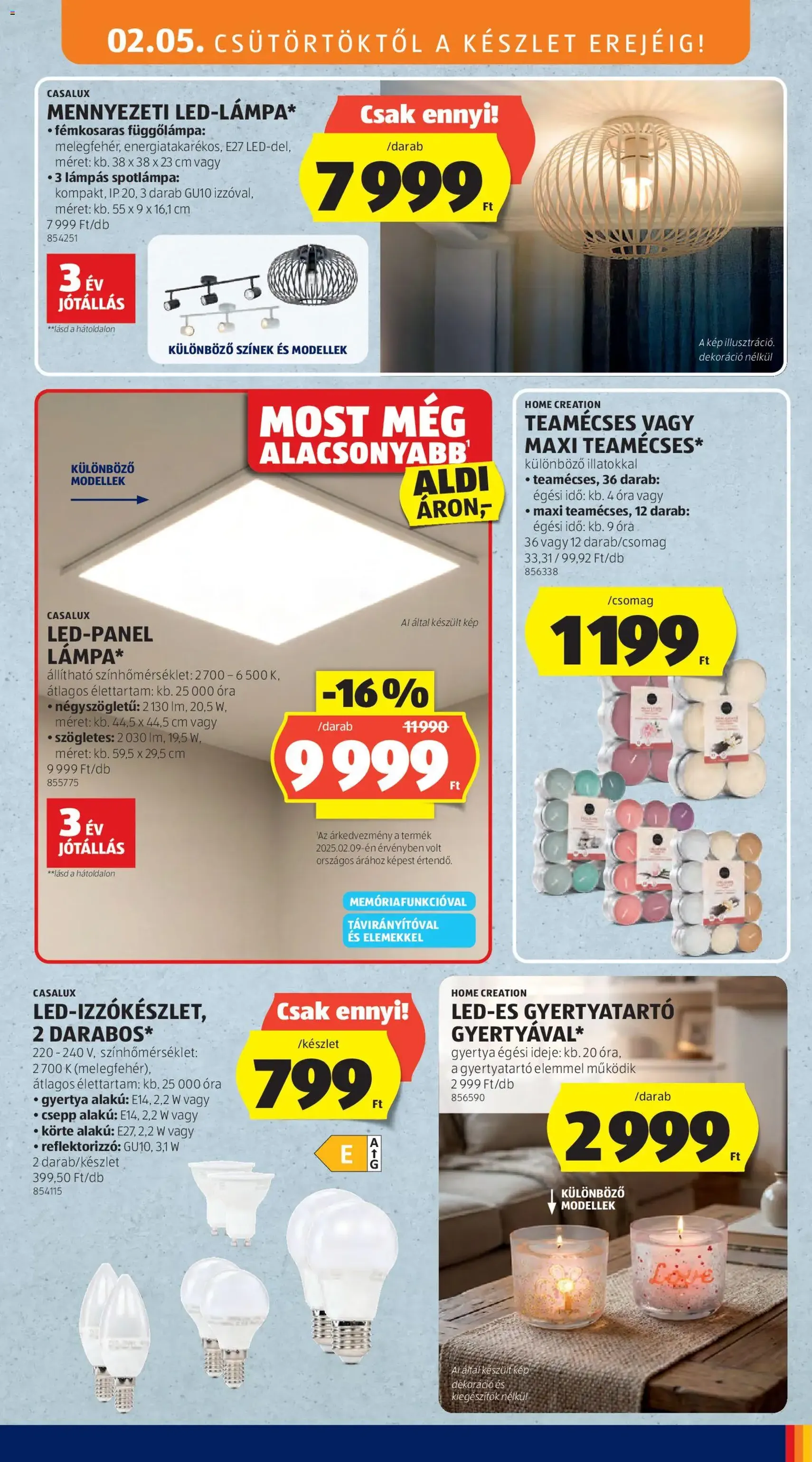 Aldi Akciós újság - 2026.02.05. érvényes szórólap 21 oldal 48 oldalból