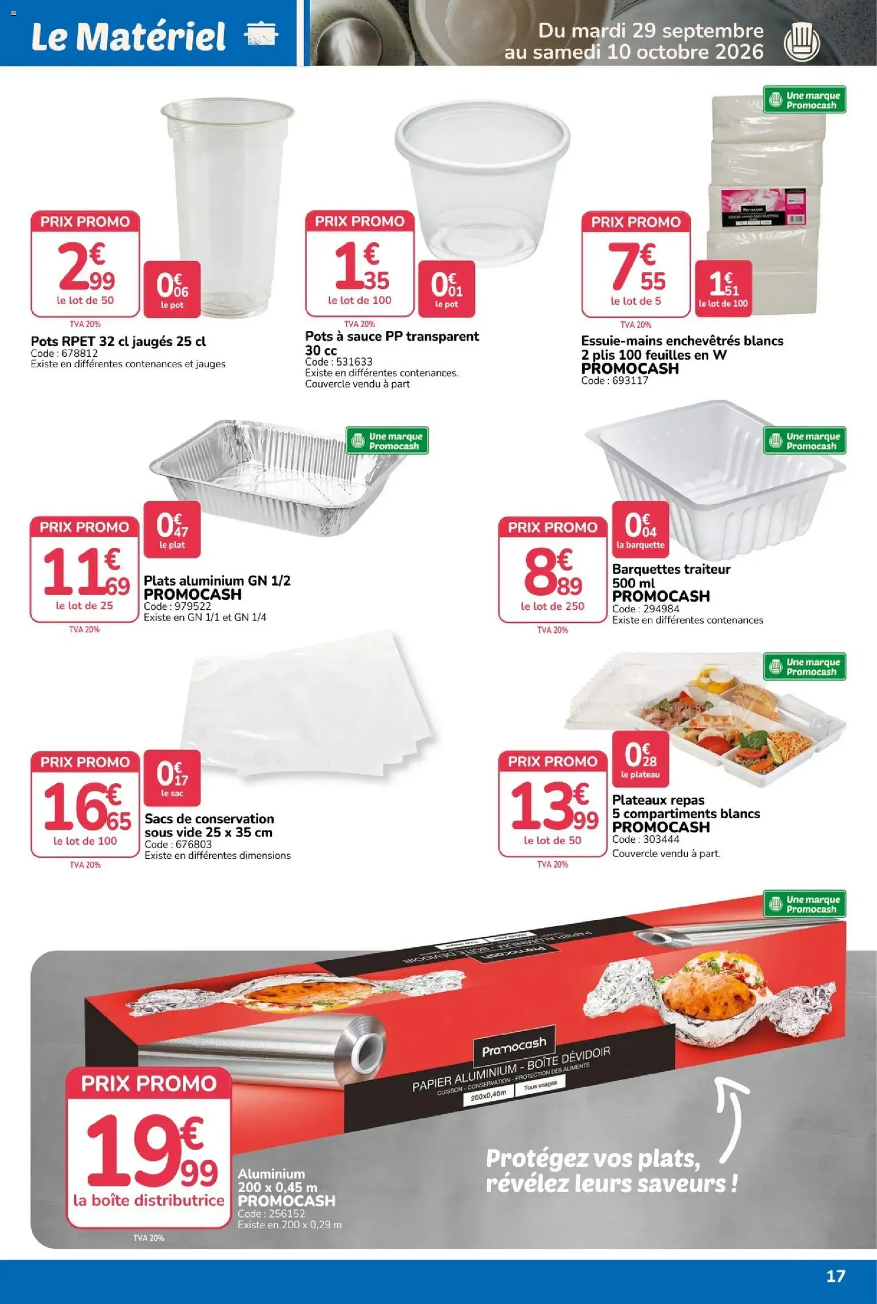Promocash catalogue - brochure valable à partir du 29/09/2026, page 17 sur 24