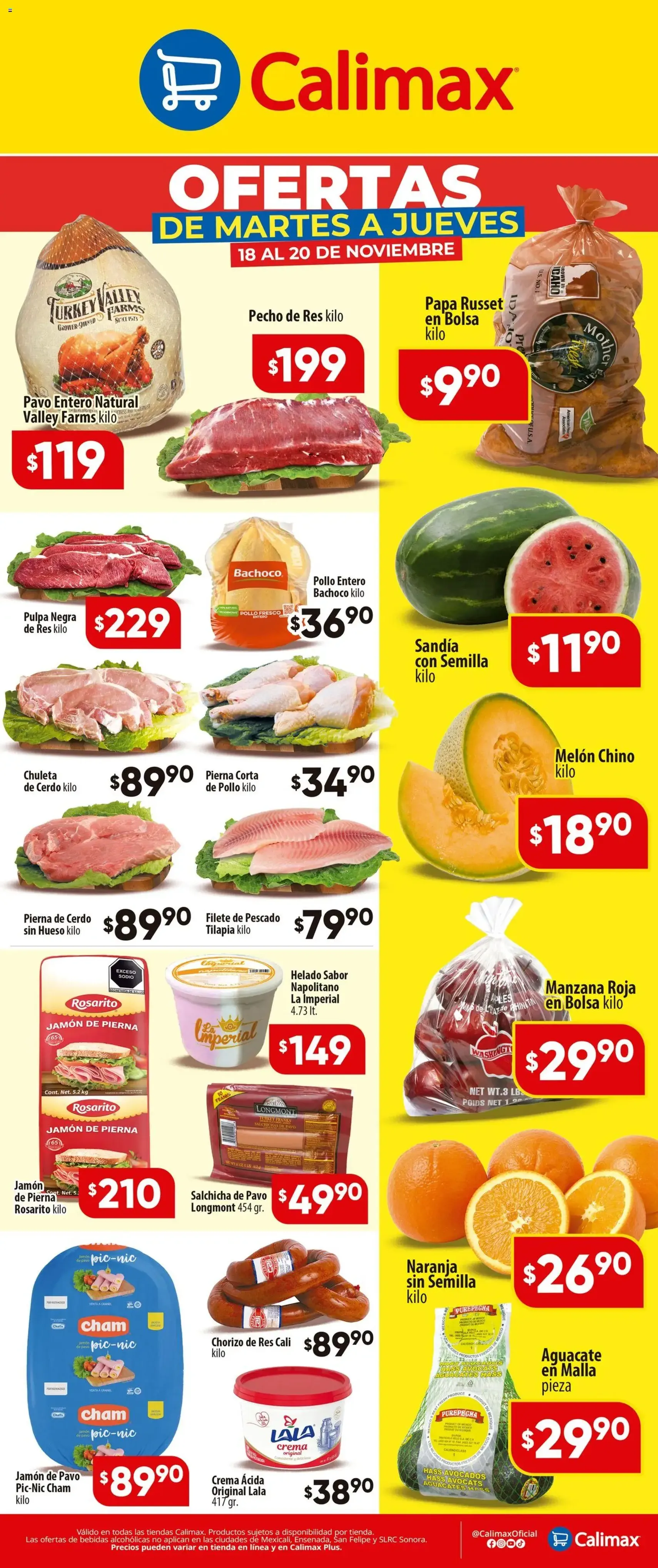 Calimax folleto - folleto válido desde 18/11/2025 página 1 de 2