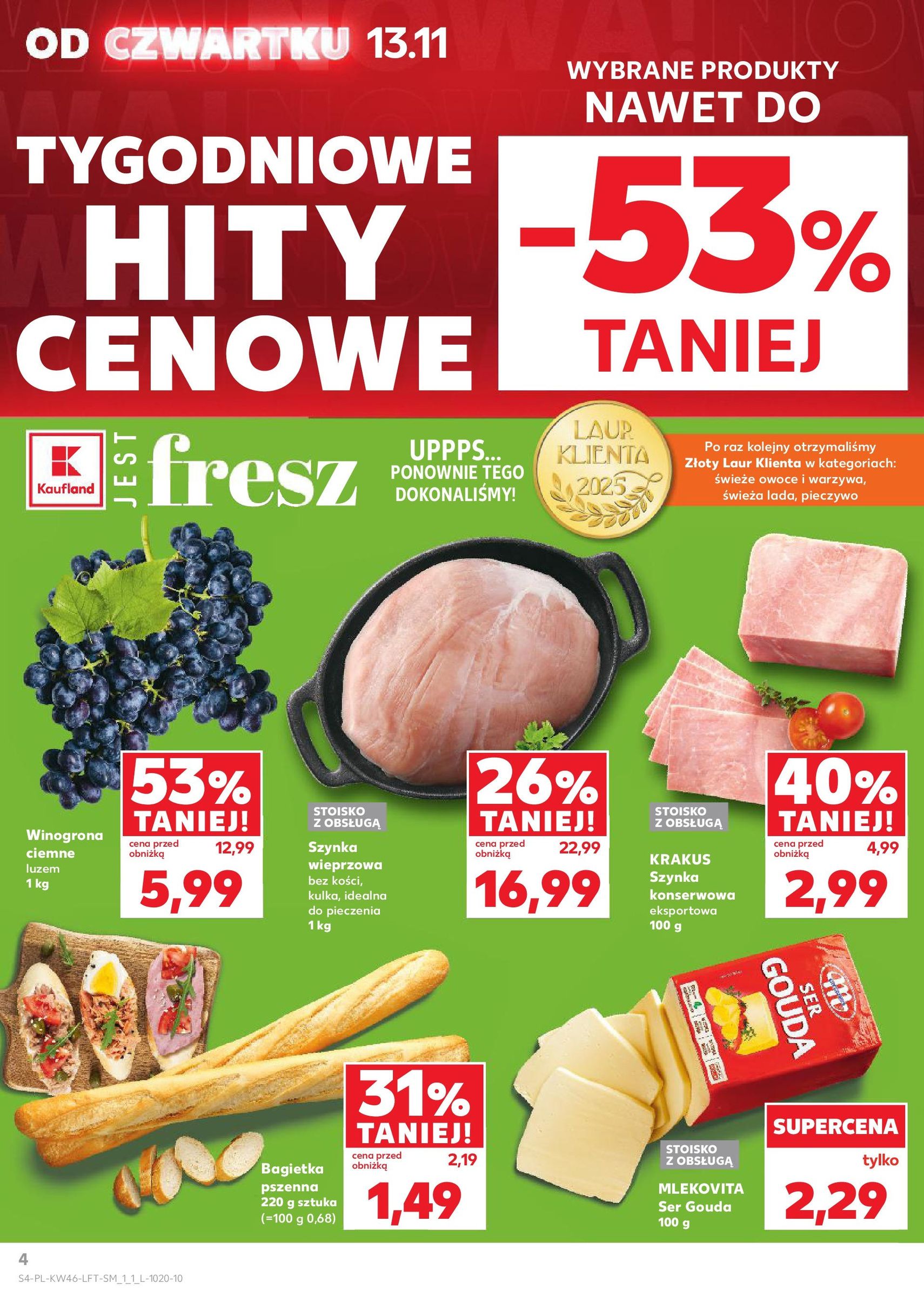 Kaufland gazetka - ważny gazetka od 13.11.2025 strona 4 z 63