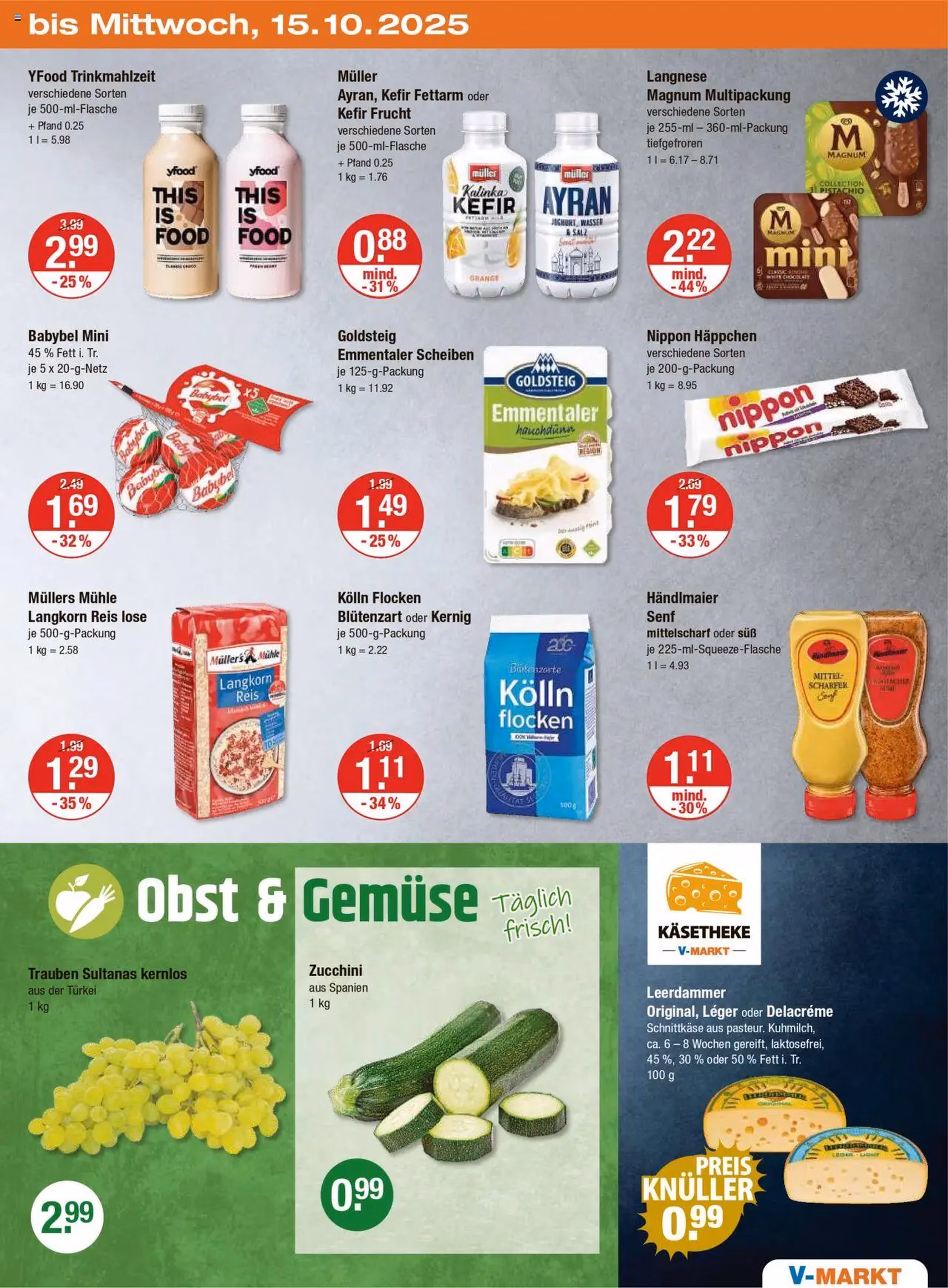 V-Markt - Hallertau / Oberpfalz - Gültiger Prospekt ab 09.10.2025, Seite 19 von insgesamt 22