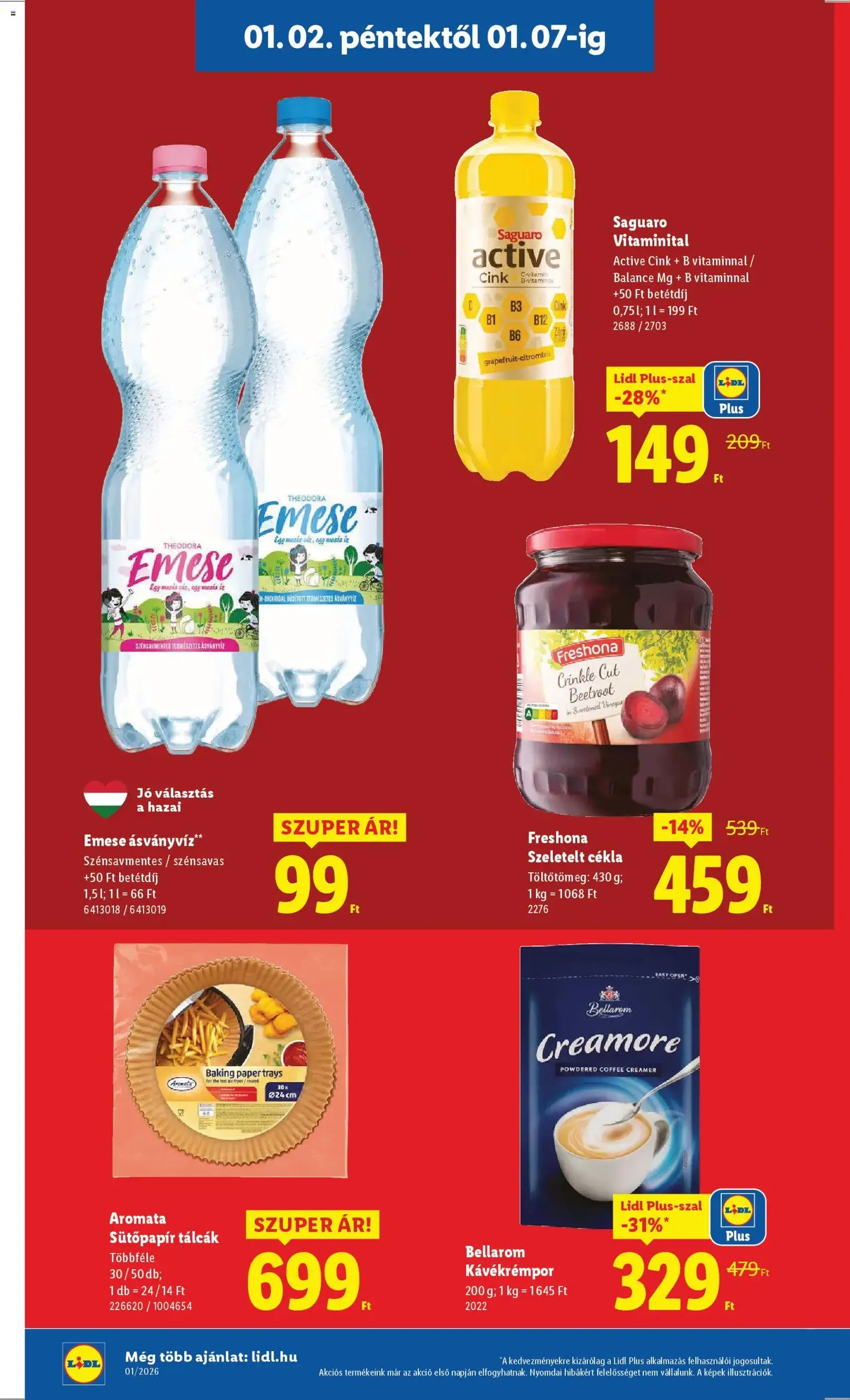 Lidl Akciós újság - 2026.01.02. érvényes szórólap 8 oldal 62 oldalból