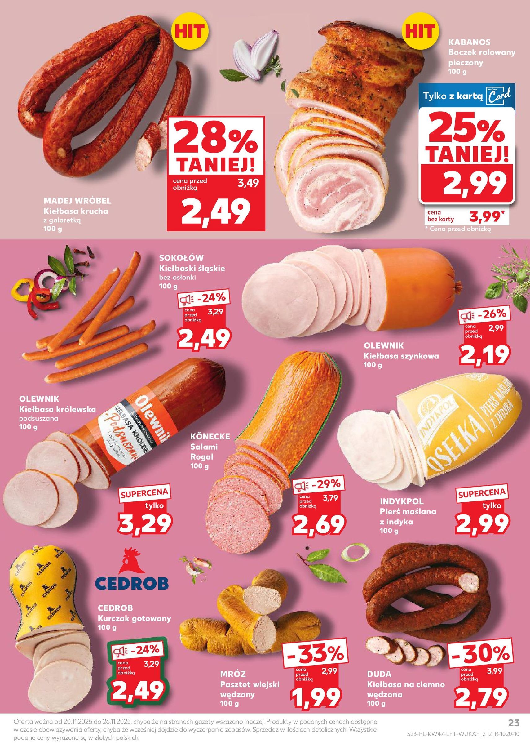 Kaufland gazetka - ważny gazetka od 20.11.2025 strona 23 z 61