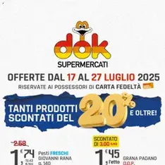 Volantino DOK - anteprima volantino valido dal 17/07/2025