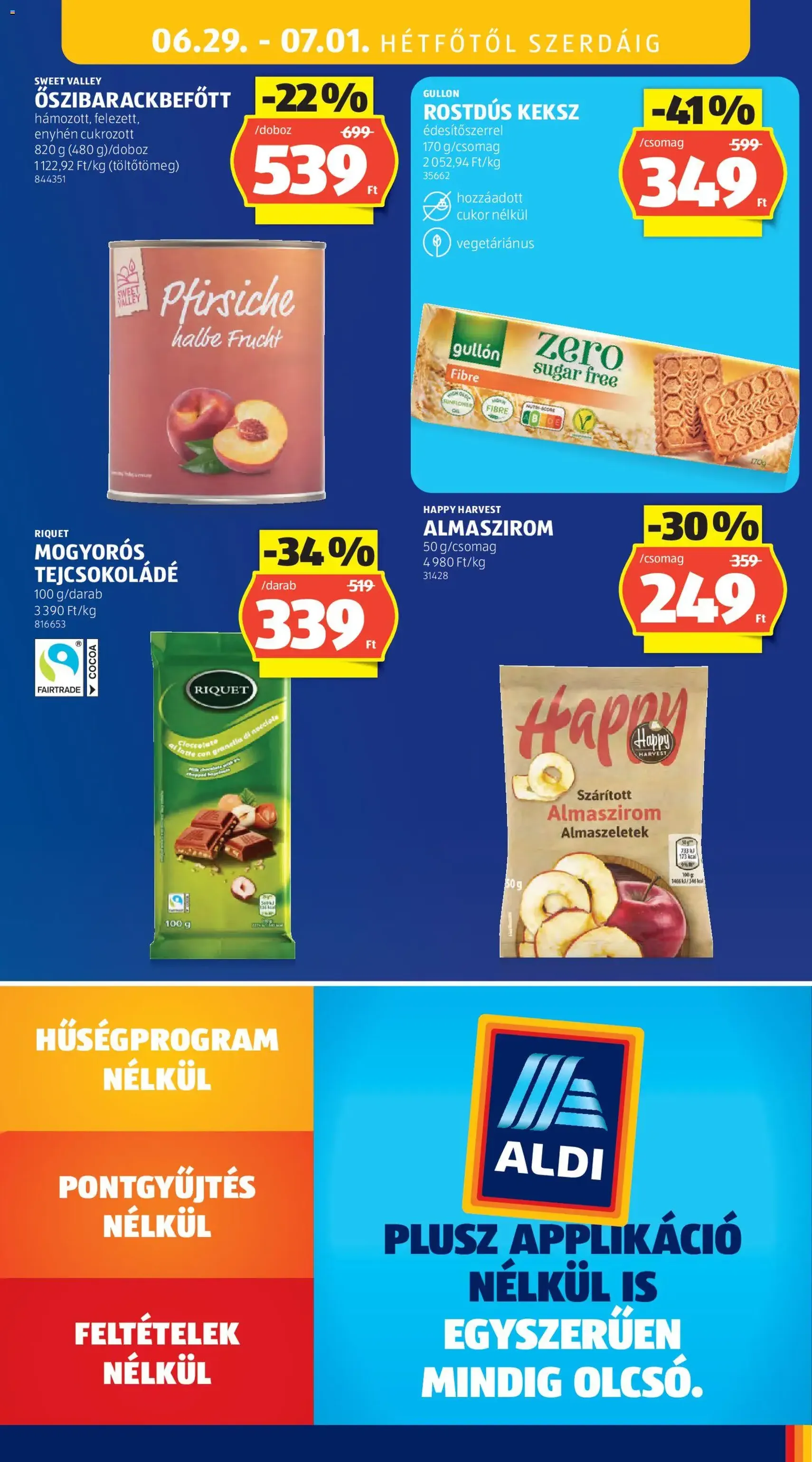 Aldi akciós újság - 2026.06.25. érvényes szórólap 35 oldal 62 oldalból