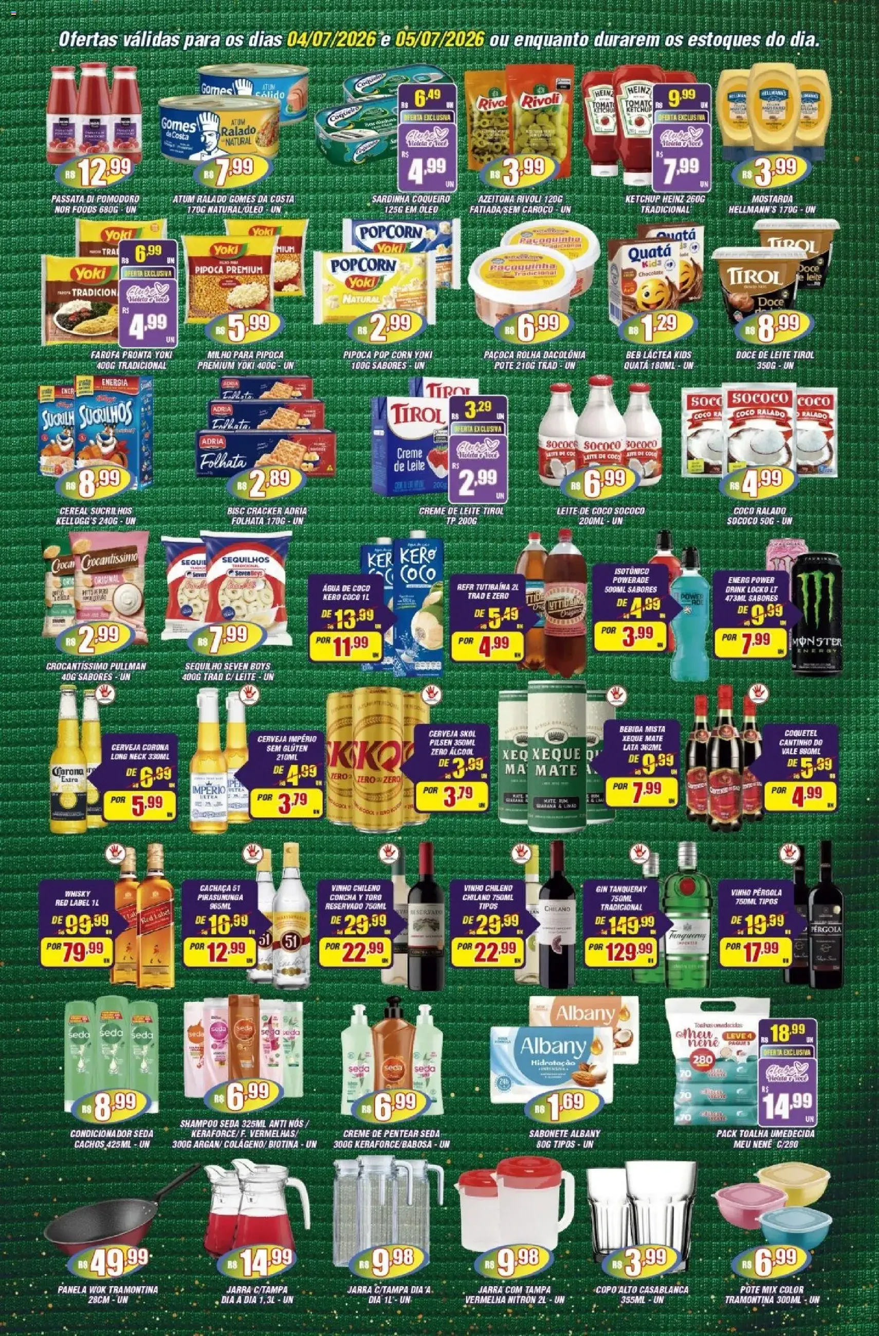 Violeta Supermercados - Ofertas da semana - folheto válido a partir de 04/07/2026 página 3 de 4