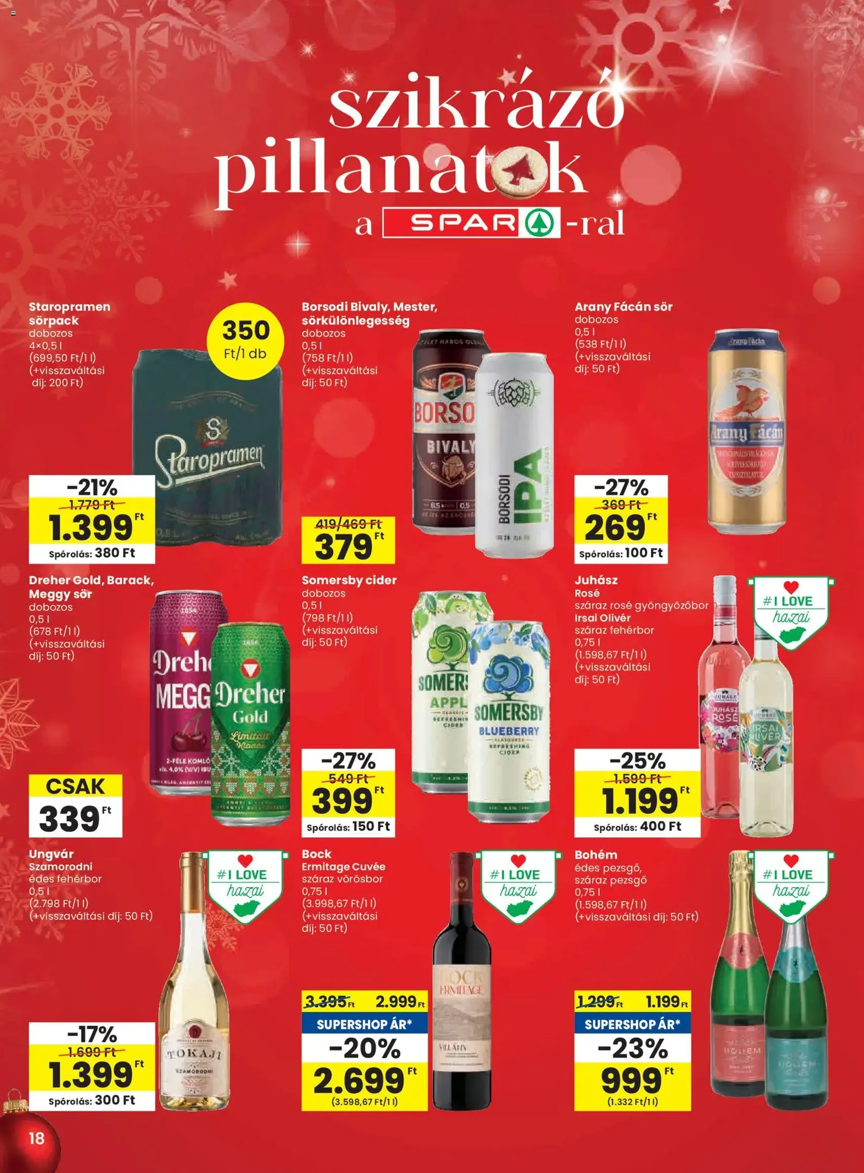 Spar Akciós újság - 2025.12.04. érvényes szórólap 18 oldal 24 oldalból