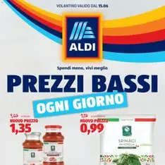 Aldi volantino - anteprima volantino valido dal 15/06/2026
