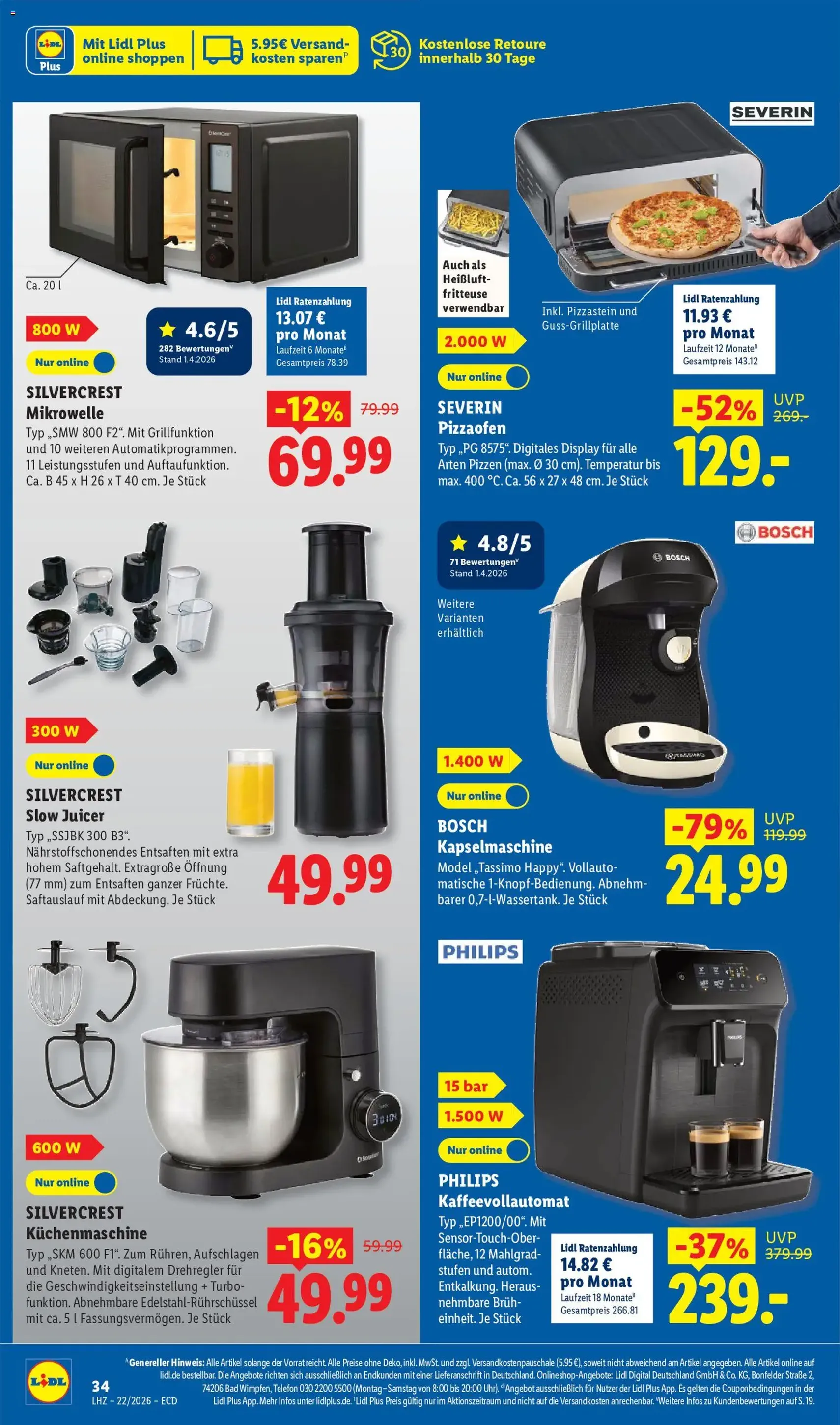 Lidl Prospekt - Gültiger Prospekt ab 26.05.2026, Seite 8 von insgesamt 70