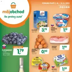 Môj obchod leták - náhľad letáku platný od 01.08.2025