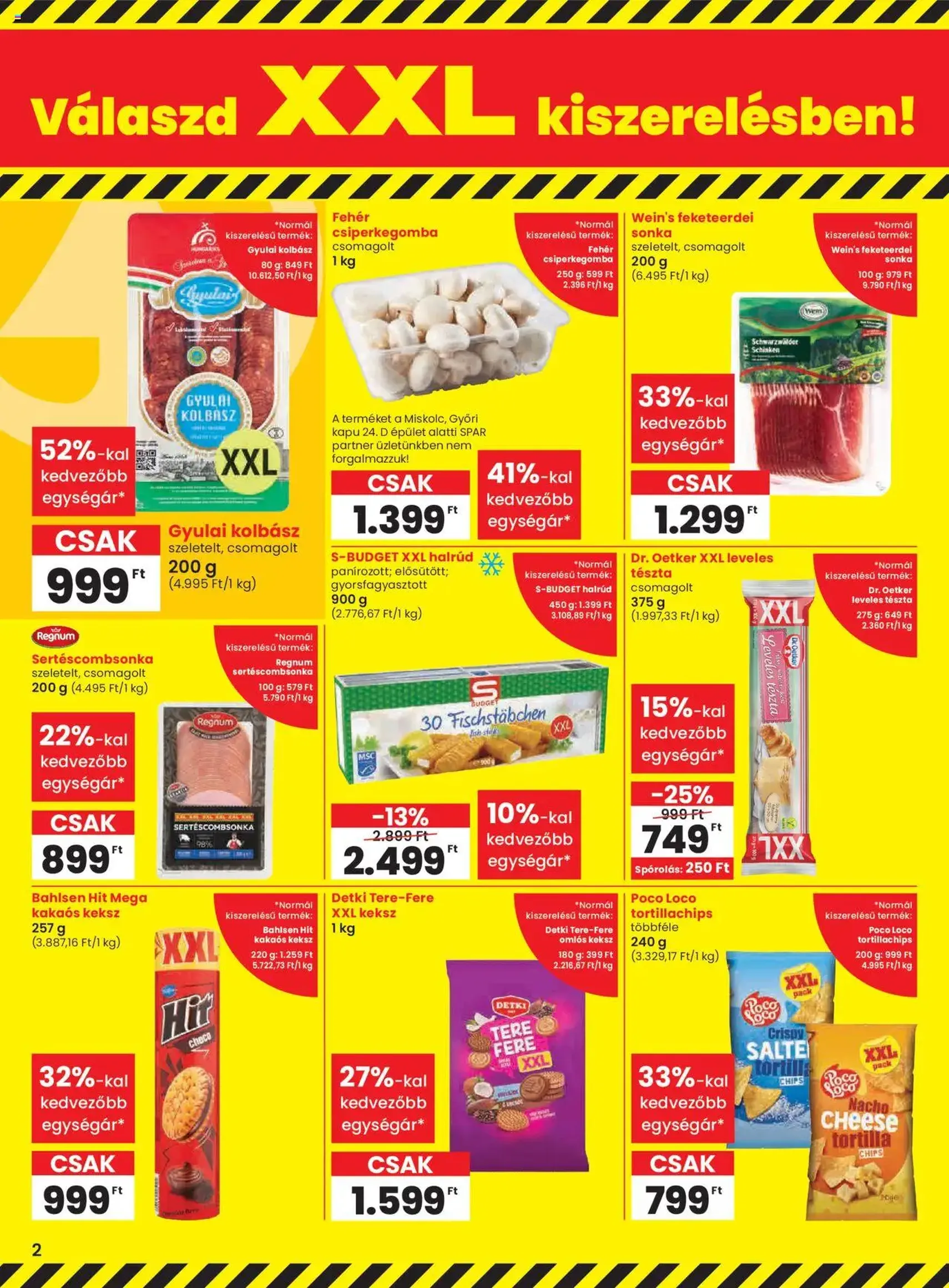 Spar Akciós újság - 2025.09.18. érvényes szórólap 2 oldal 20 oldalból