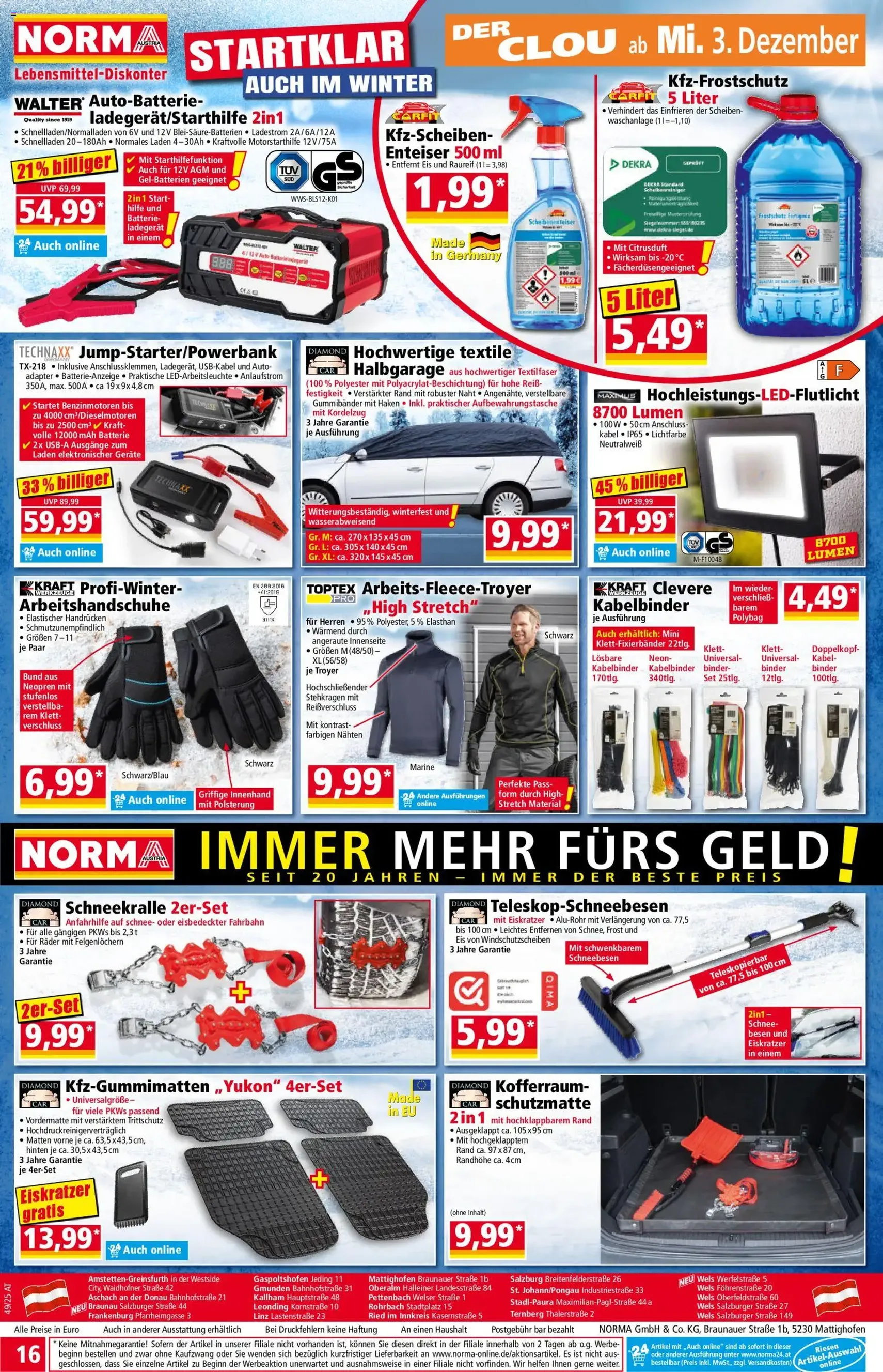 Norma Flugblatt - Gültiger Prospekt ab 01.12.2025, Seite 16 von insgesamt 22