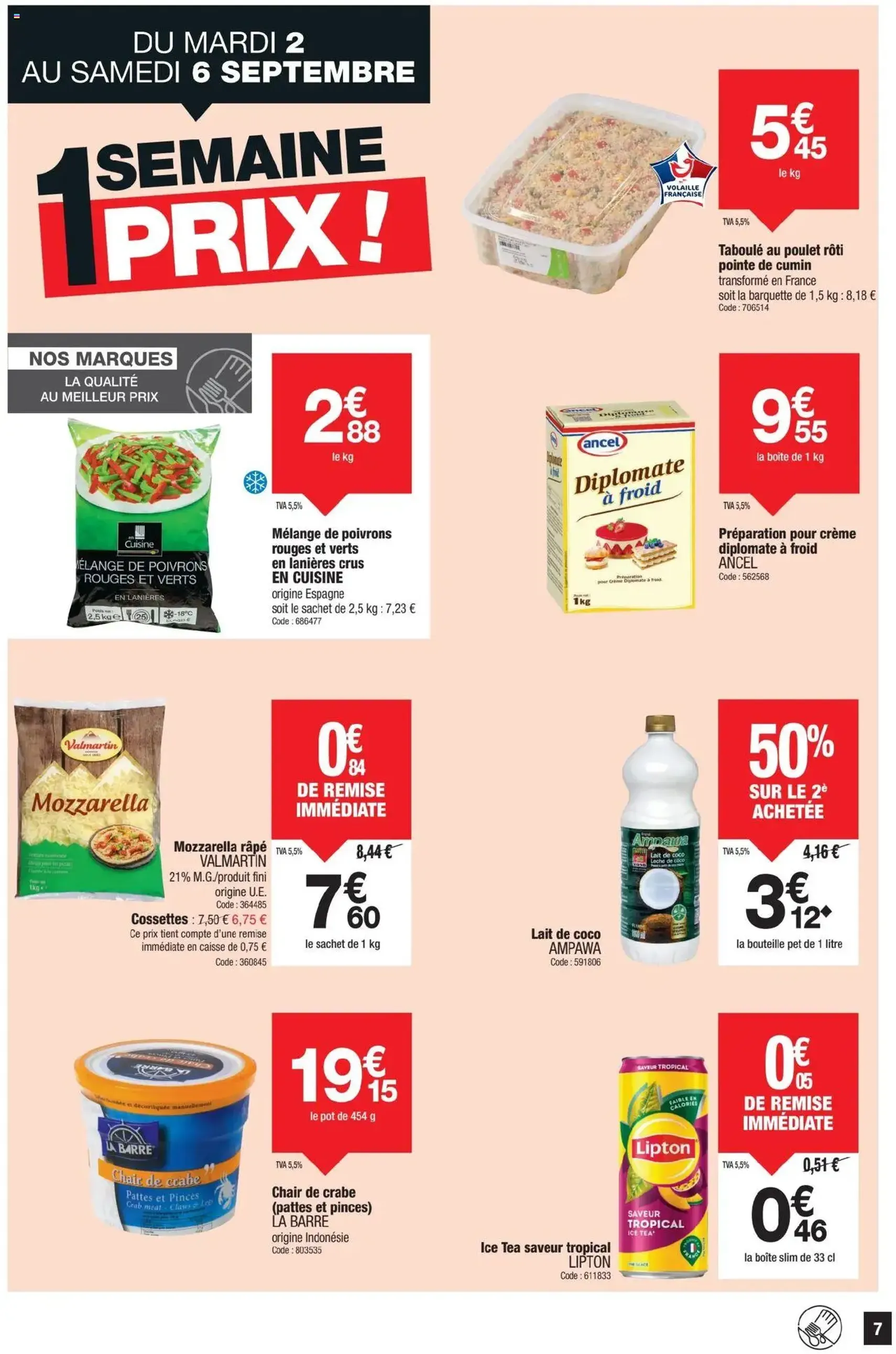 Promocash catalogue - brochure valable à partir du 28/08/2025, page 7 sur 24 Promocash catalogue - brochure valable à partir du 28/08/2025, page 7 sur 24