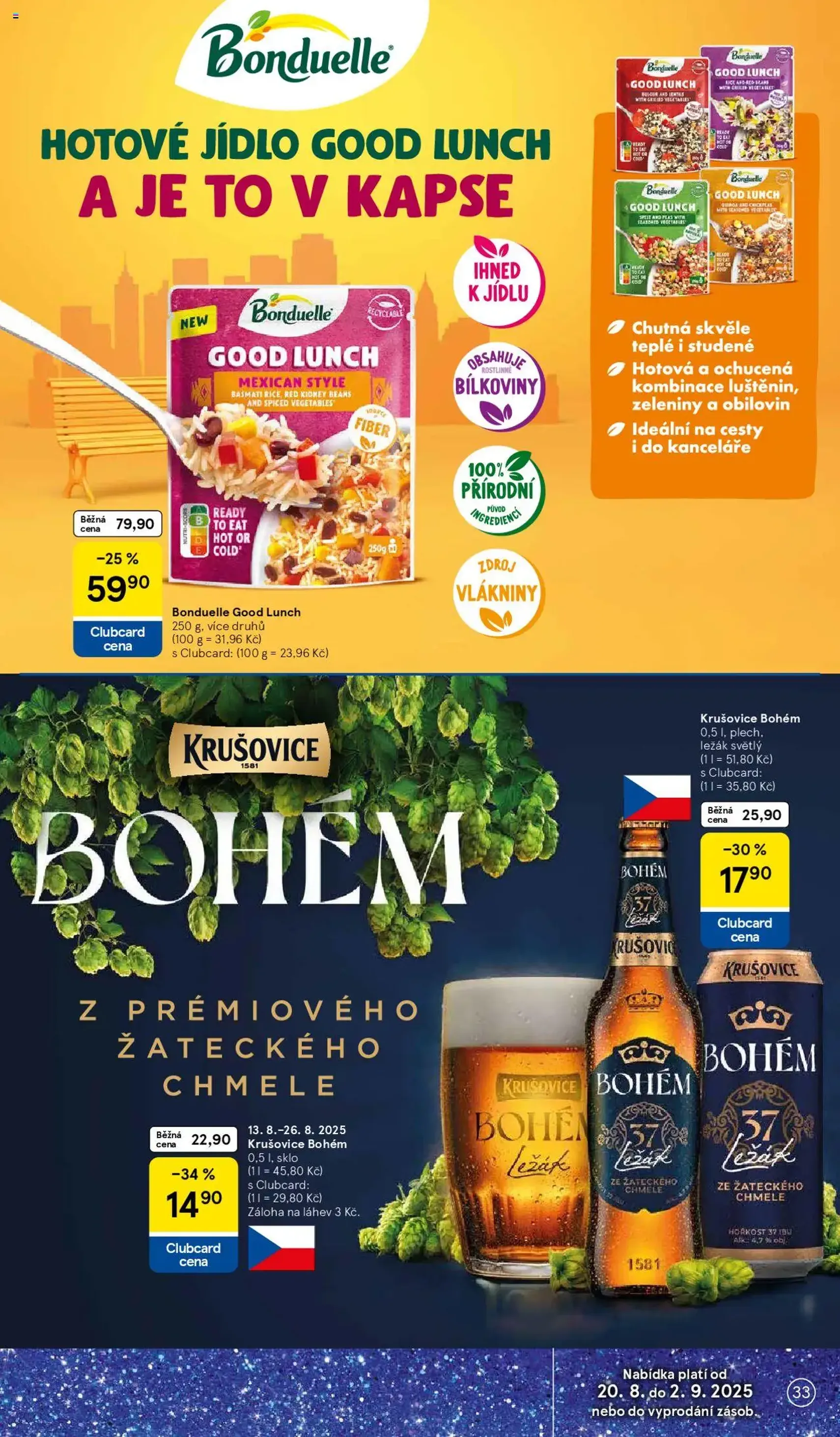Tesco leták - Hypermarket - platný leták od 20.08.2025 strana 33 z 34 Tesco leták - Hypermarket - platný leták od 20.08.2025 strana 33 z 34