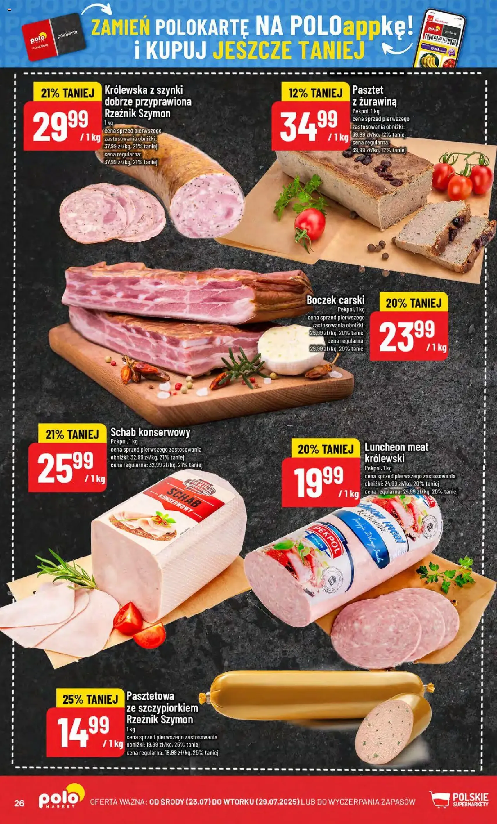 POLOmarket Gazetka - ważny gazetka od 23.07.2025 strona 26 z 62 POLOmarket Gazetka - ważny gazetka od 23.07.2025 strona 26 z 62