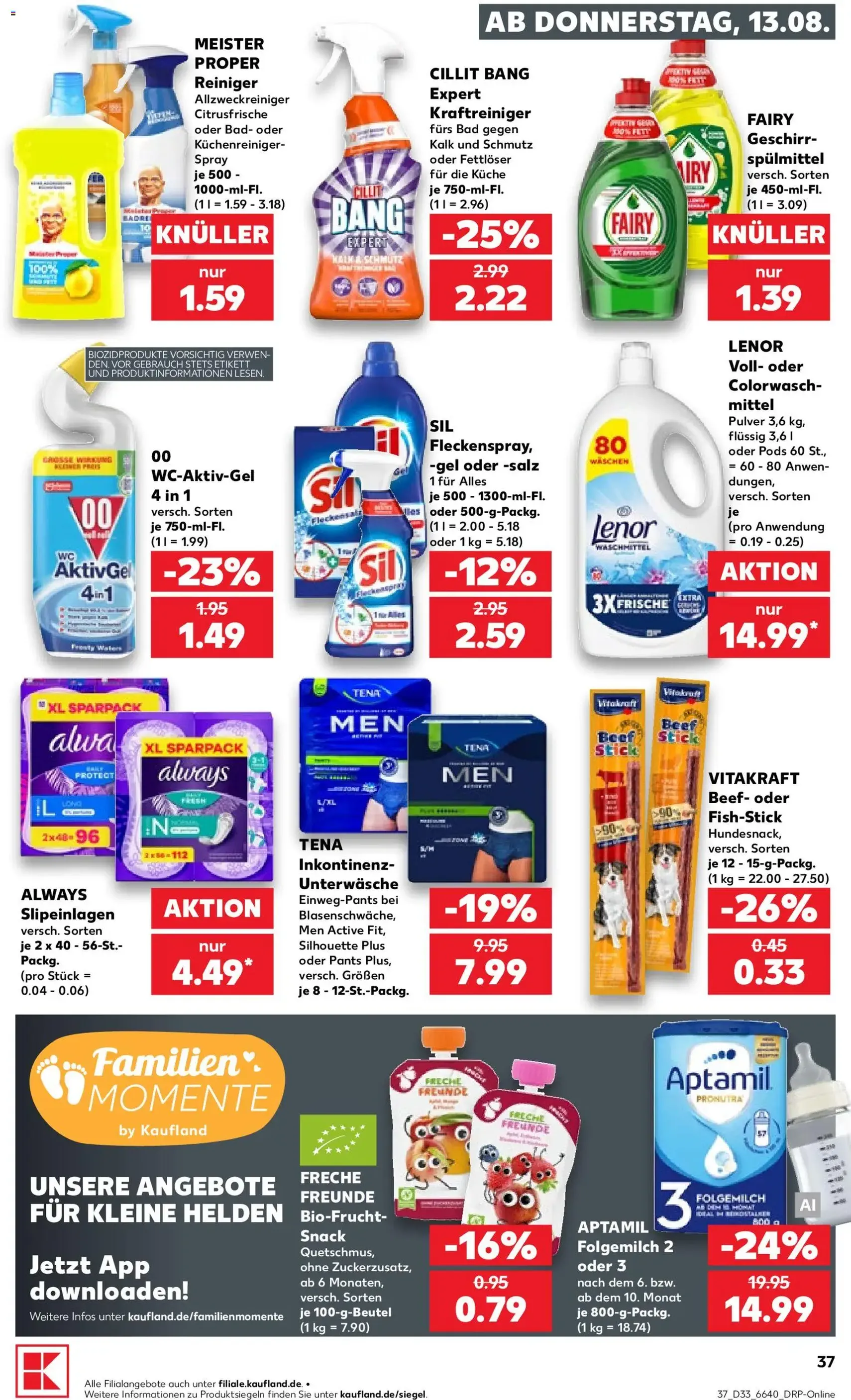 Kaufland Prospekt - Gültiger Prospekt ab 13.08.2026, Seite 37 von insgesamt 54