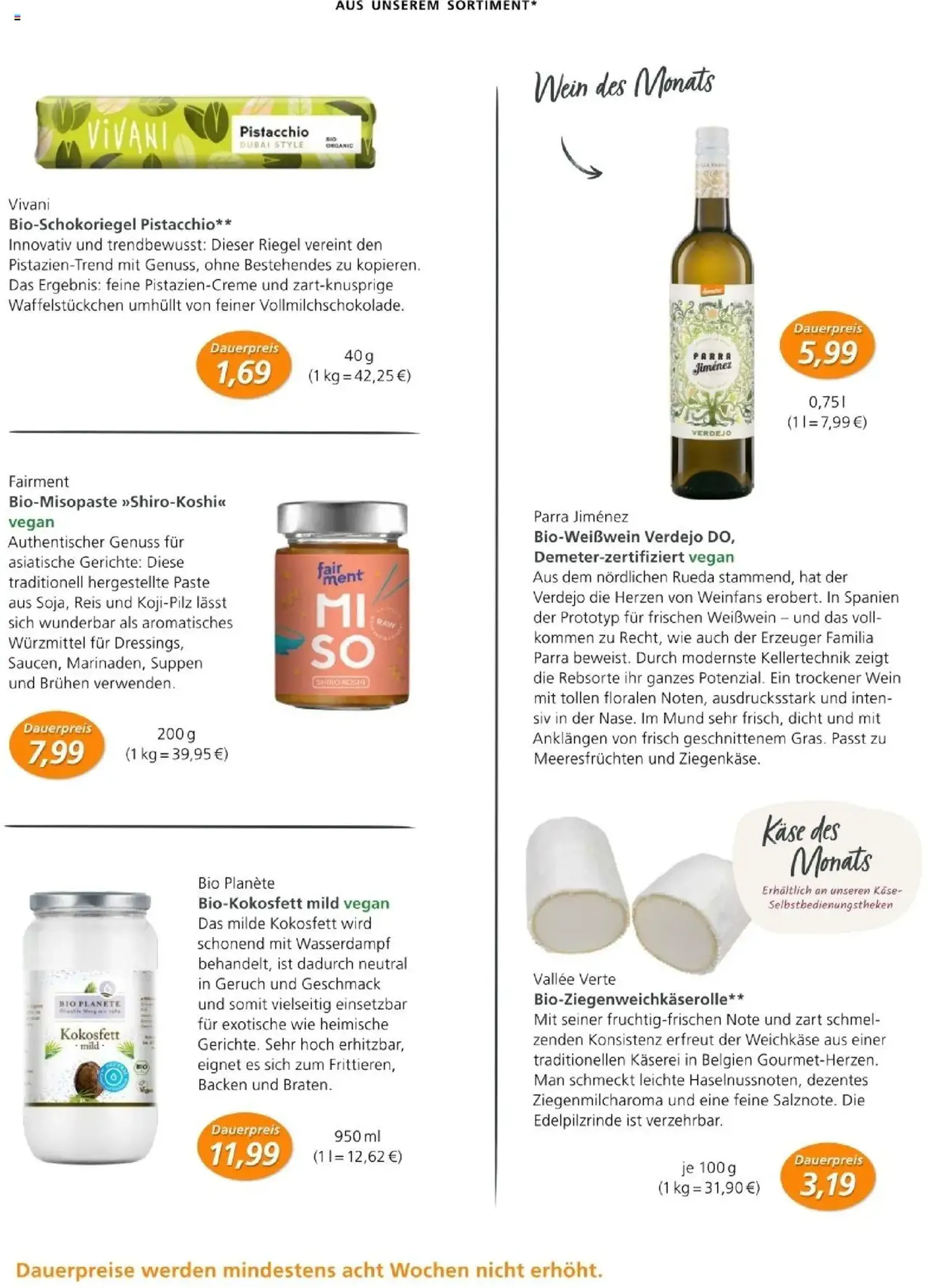 Alnatura Prospekt - Gültiger Prospekt ab 01.08.2025, Seite 45 von insgesamt 64 Alnatura Prospekt - Gültiger Prospekt ab 01.08.2025, Seite 45 von insgesamt 64