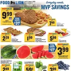 Food Lion Weekly Ad - Flyer preview valid from 07/29/2026