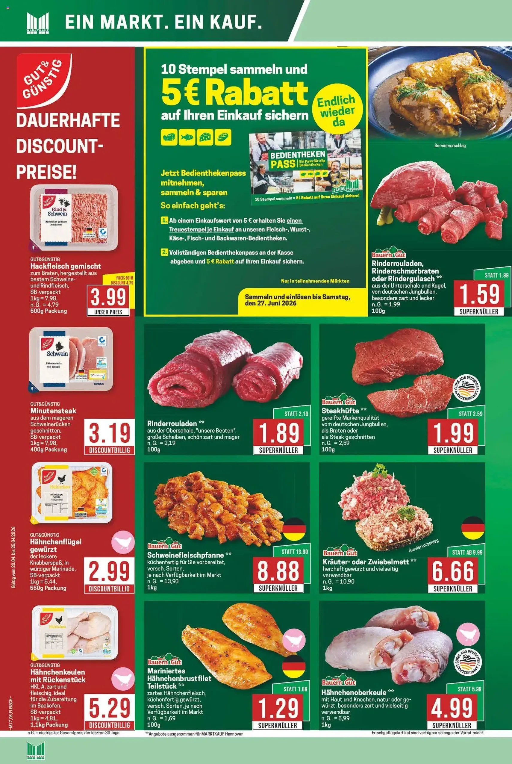 Marktkauf Prospekt - Gültiger Prospekt ab 20.04.2026, Seite 6 von insgesamt 28