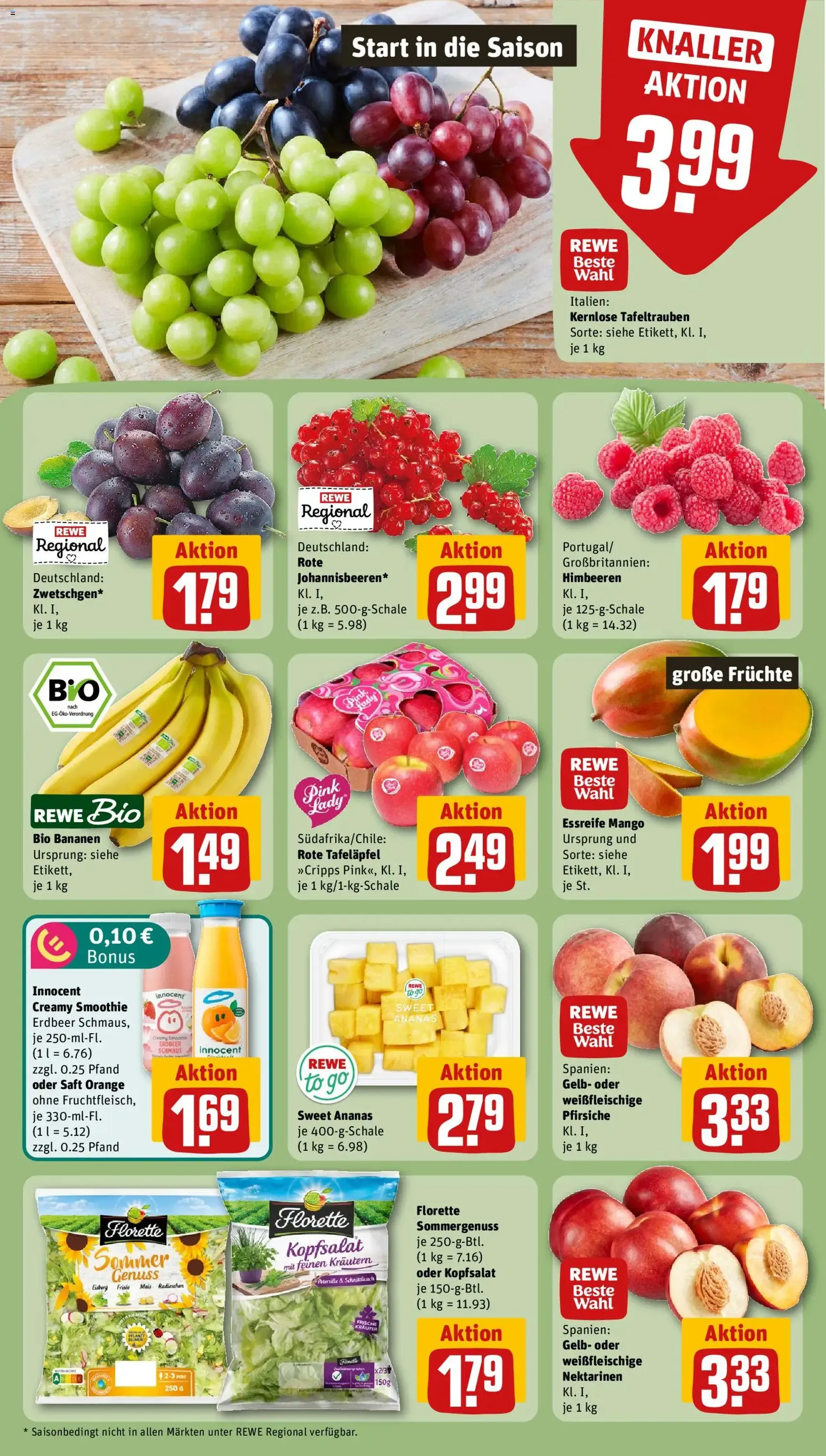 Rewe ihr Kaufpark Prospekt - Gültiger Prospekt ab 03.08.2026, Seite 4 von insgesamt 31
