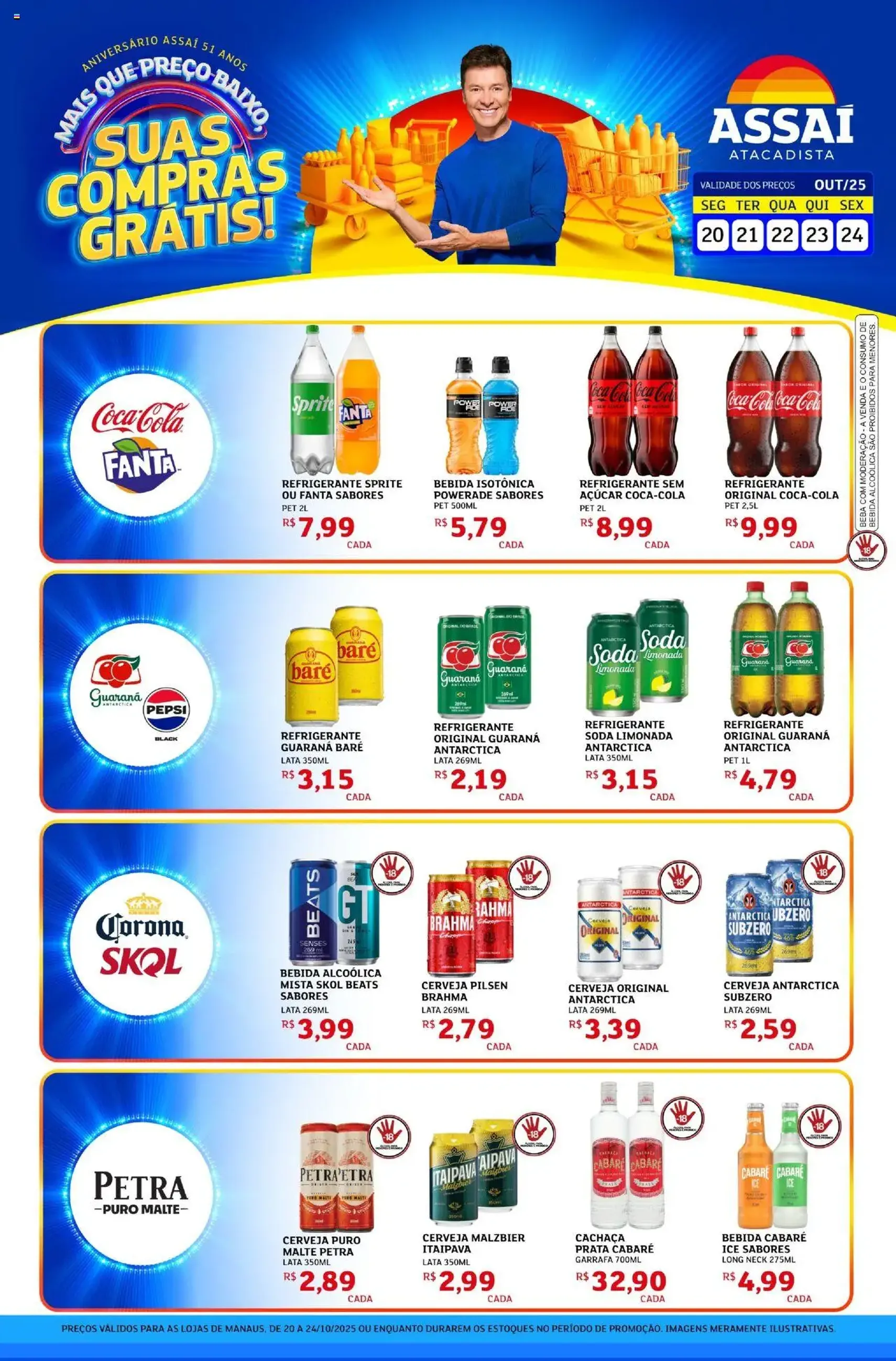 Encarte Assaí Atacadista - folheto válido a partir de 20/10/2025 página 1 de 6 Encarte Assaí Atacadista - folheto válido a partir de 20/10/2025 página 1 de 6