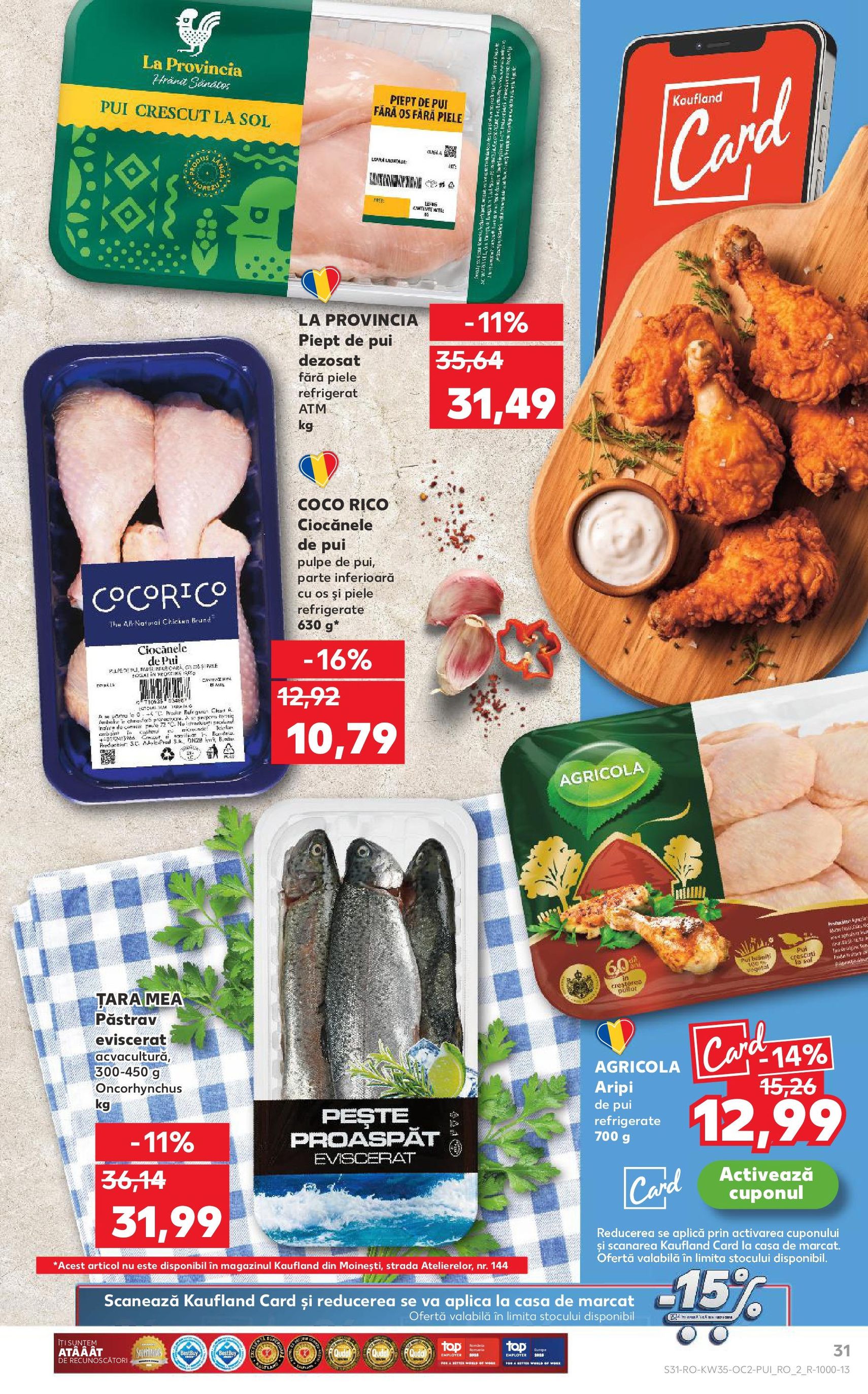 Catalog Kaufland - Bucureşti - cataloage valabile începând cu 27.08.2025 pagina 31 din 64 Catalog Kaufland - Bucureşti - cataloage valabile începând cu 27.08.2025 pagina 31 din 64