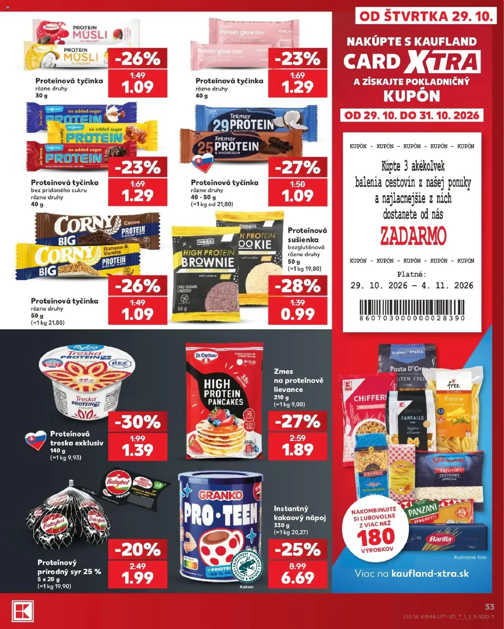 Kaufland leták - platný leták od 29.10.2026 strana 33 z 78