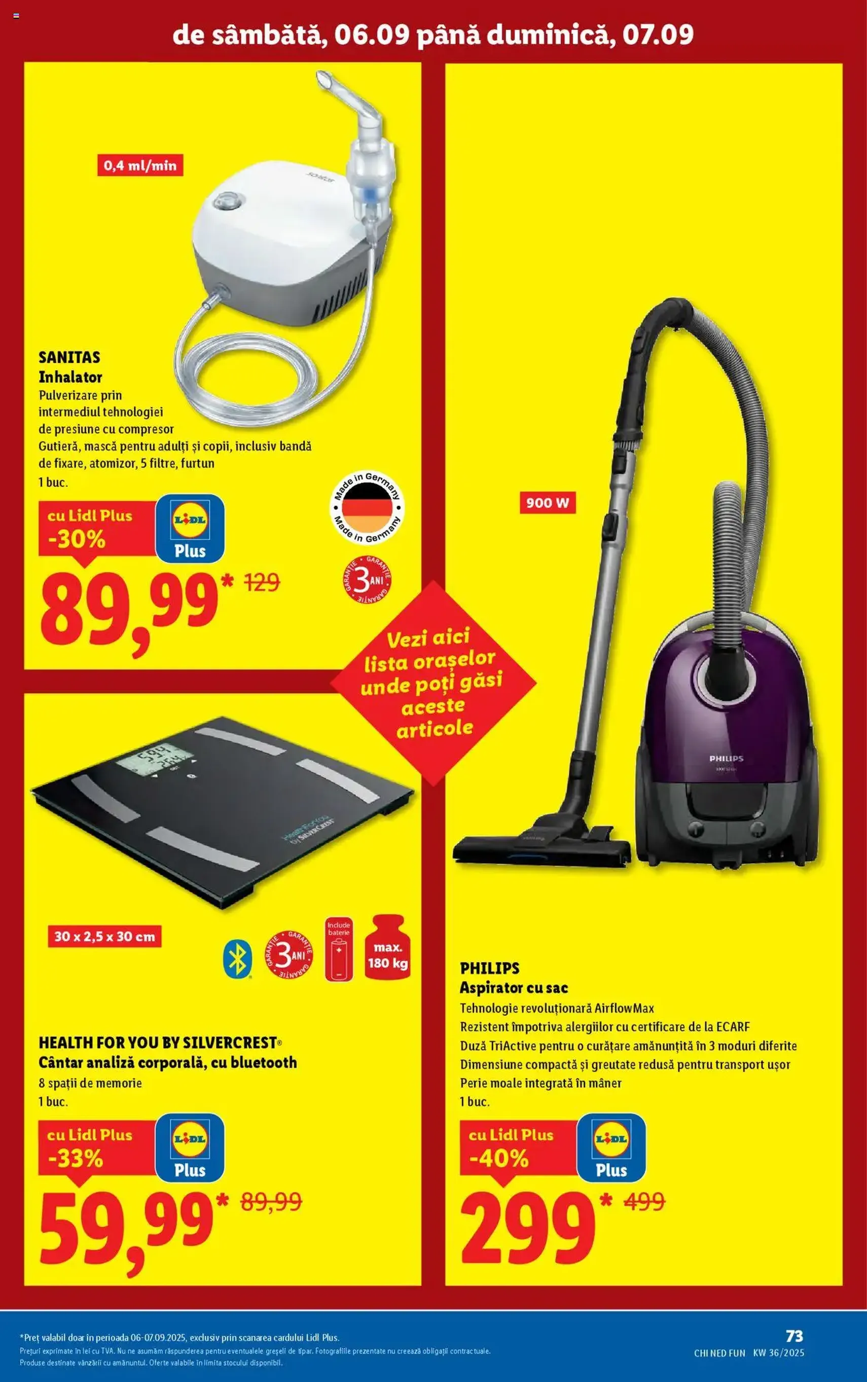 Catalog Lidl - cataloage valabile începând cu 01.09.2025 pagina 73 din 76 Catalog Lidl - cataloage valabile începând cu 01.09.2025 pagina 73 din 76