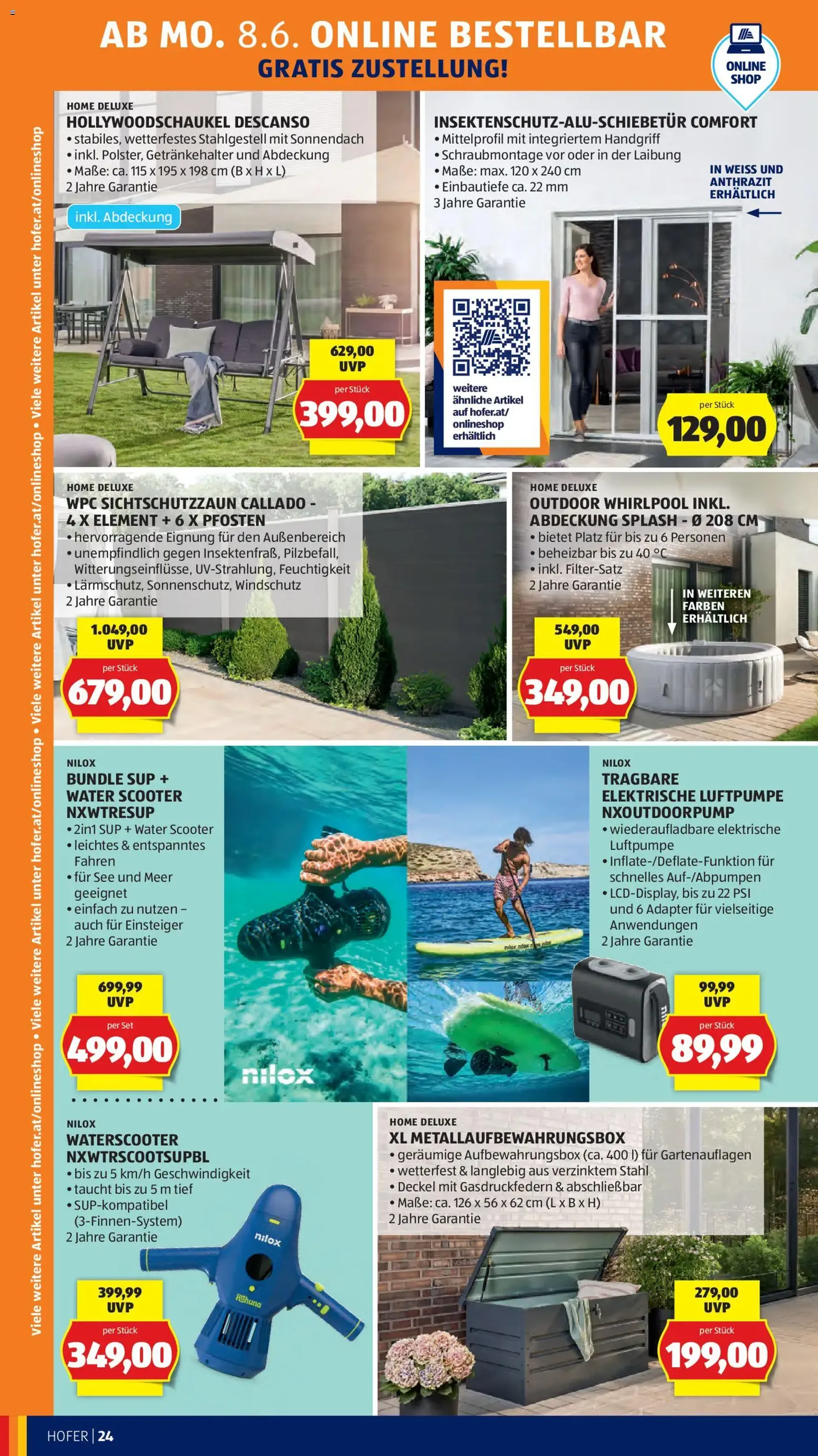 Hofer Flugblatt - Gültiger Prospekt ab 03.06.2026, Seite 28 von insgesamt 42