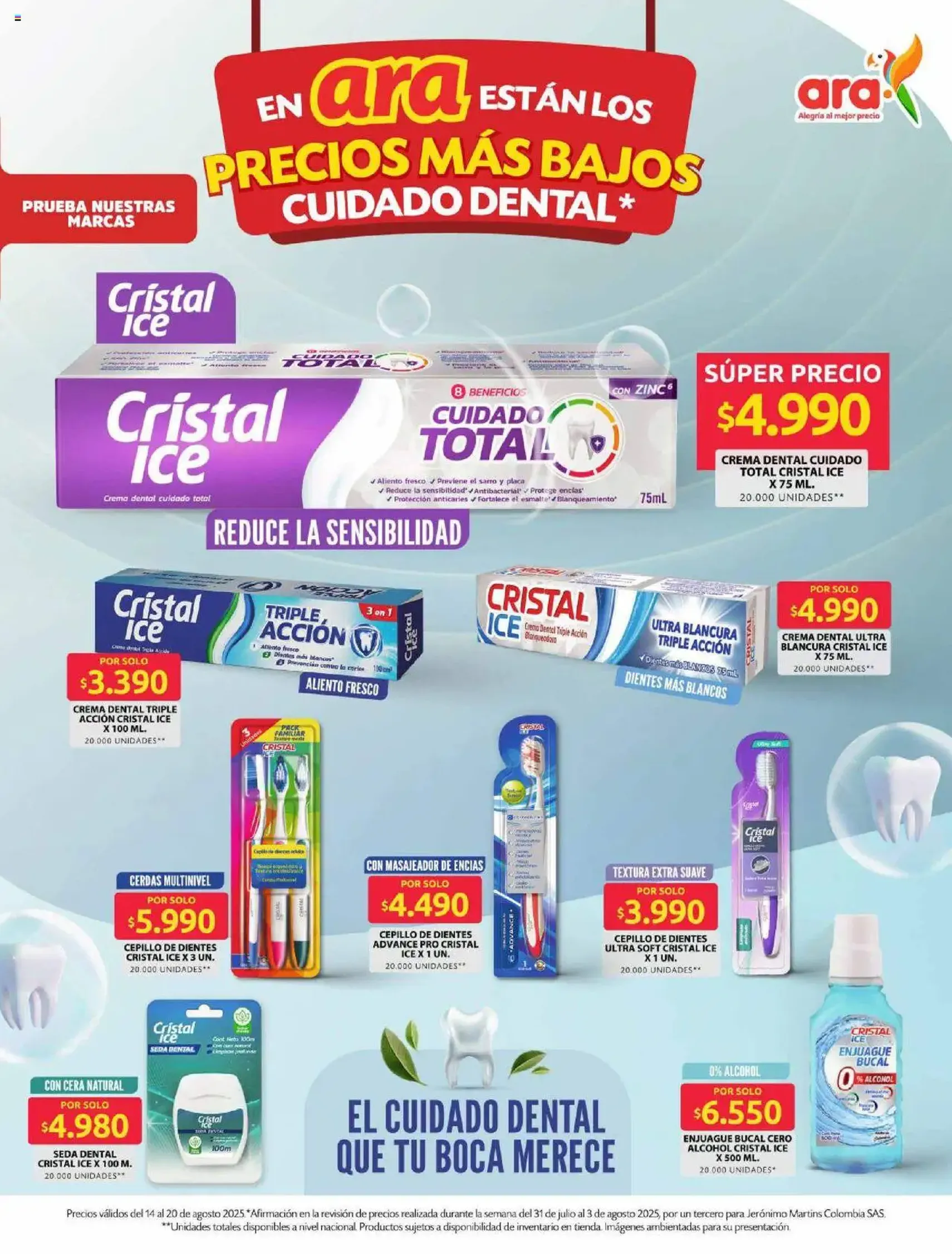 Ara - Ahorra con ofertas en productos de la canasta familiar - folleto válido desde 14/08/2025 página 4 de 10