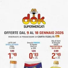 Volantino DOK - anteprima volantino valido dal 09/01/2026