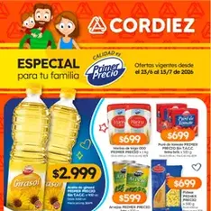 Vista previa del folleto Cordiez ofertas válido desde 23/06/2026