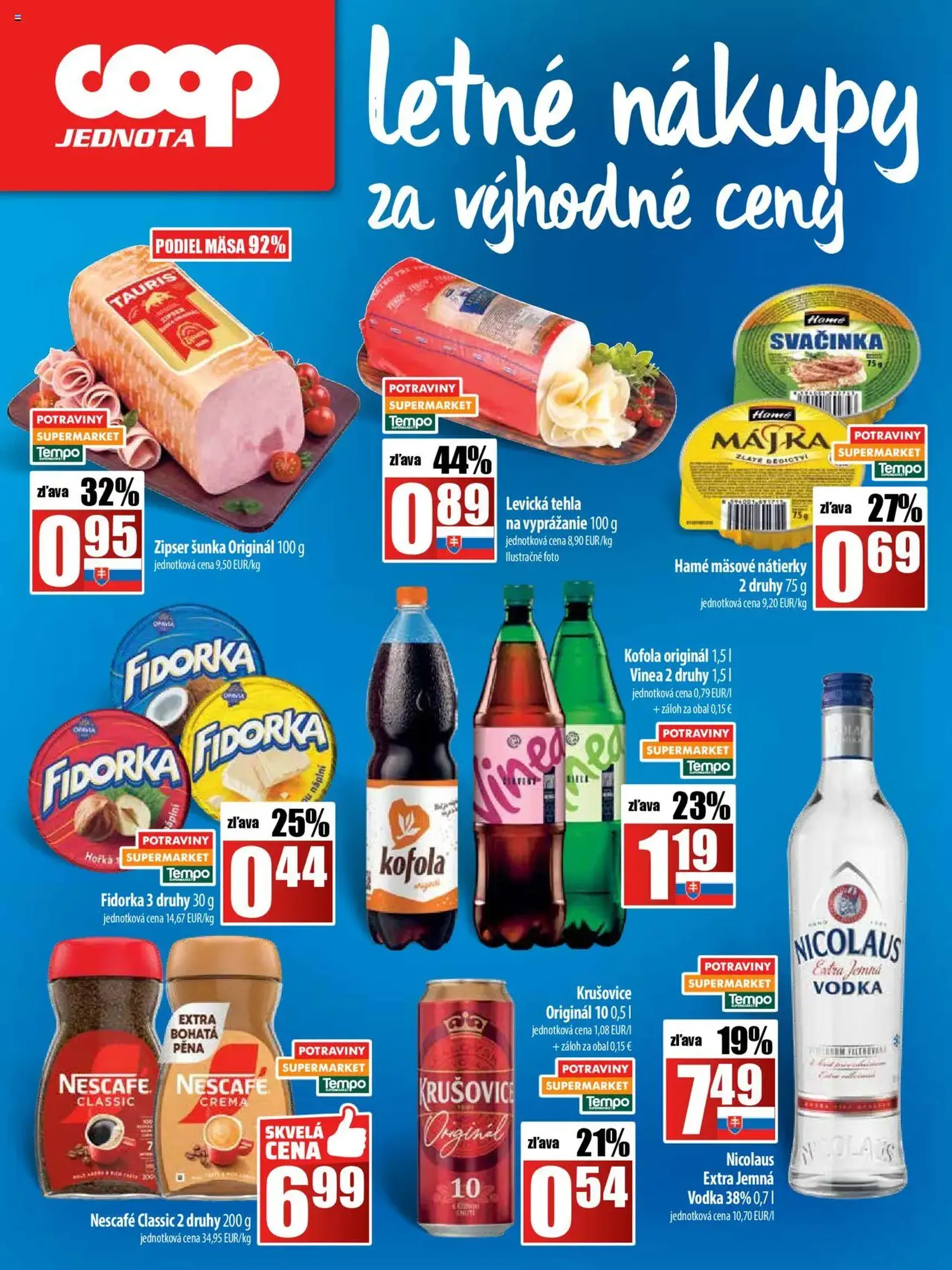 COOP Jednota leták - platný leták od 17.07.2025 strana 28 z 28 COOP Jednota leták - platný leták od 17.07.2025 strana 28 z 28