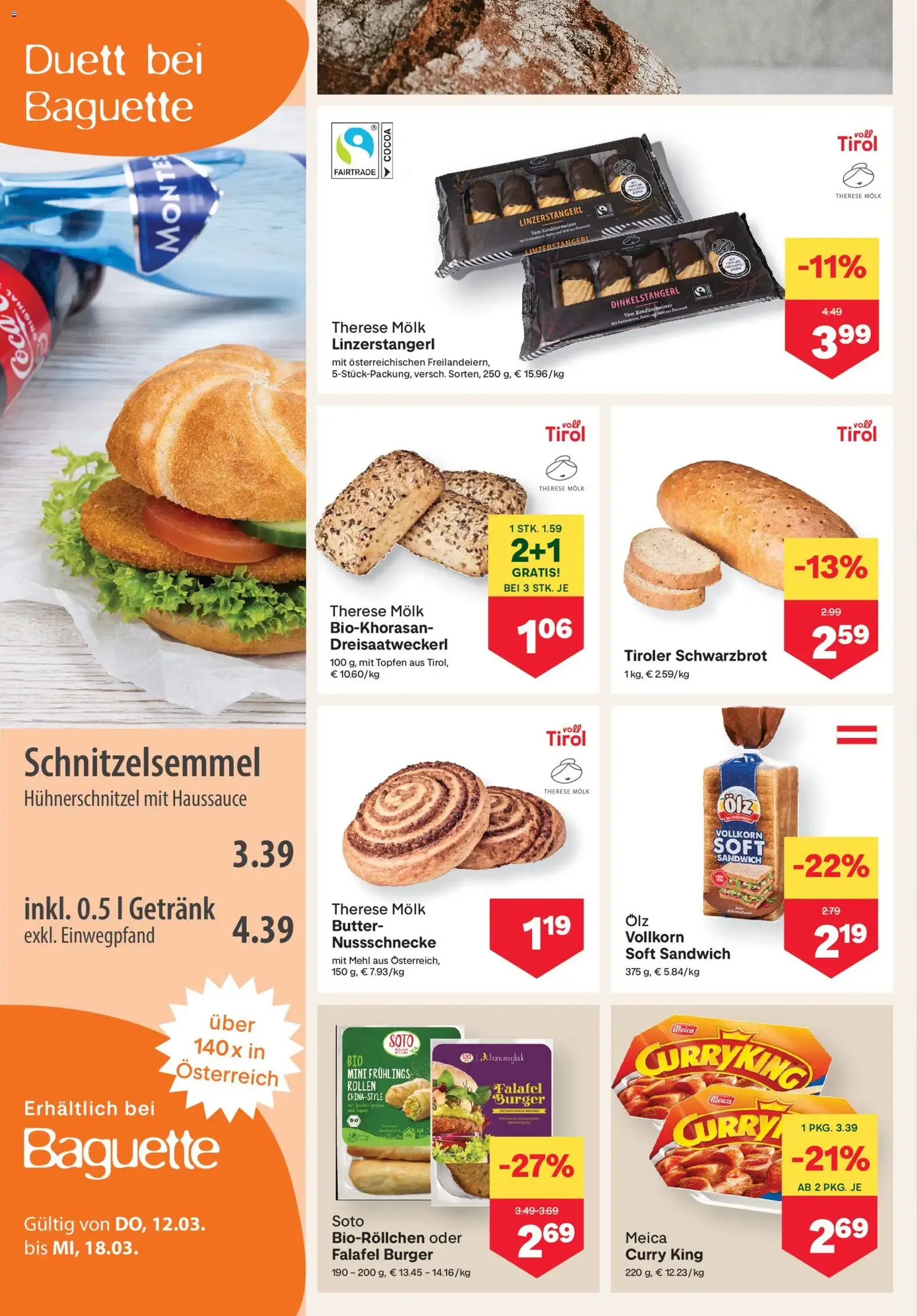 MPREIS Flugblatt - Gültiger Prospekt ab 12.03.2026, Seite 4 von insgesamt 18