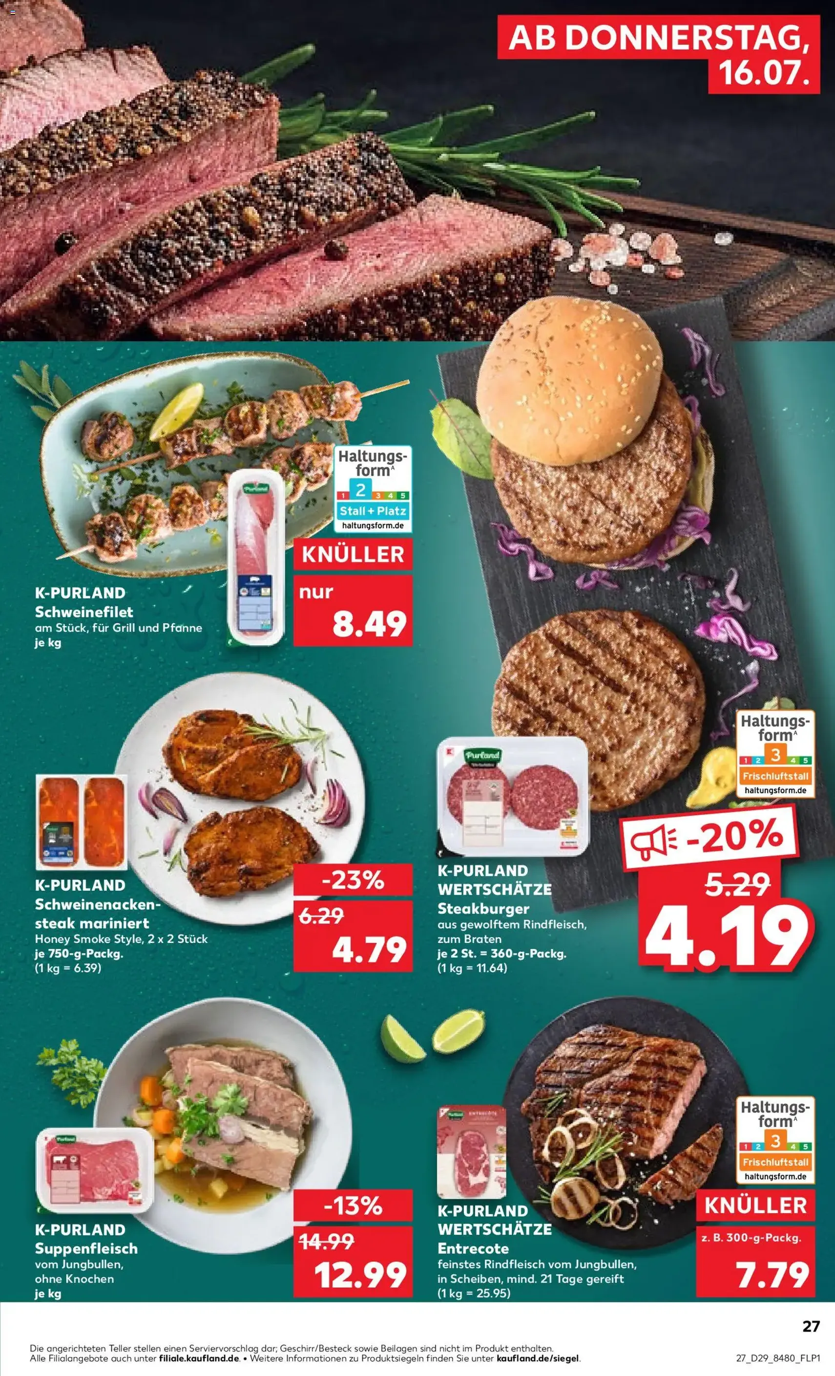 Kaufland DE -DE Folder - geldige folder vanaf 16-07-2026 pagina 27 van 56