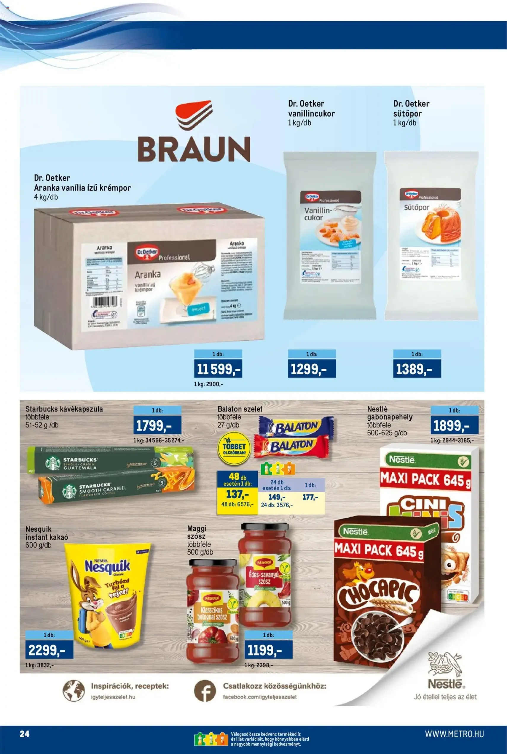 Metro Akciós újság - 2025.12.01. érvényes szórólap 24 oldal 40 oldalból