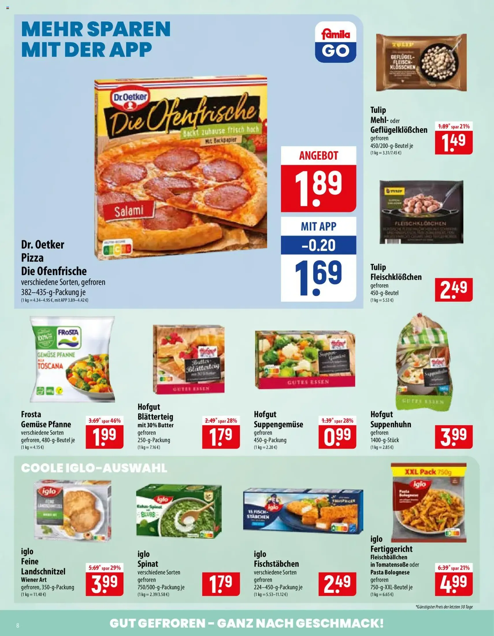Famila Prospekt - Gültiger Prospekt ab 02.11.2026, Seite 8 von insgesamt 28