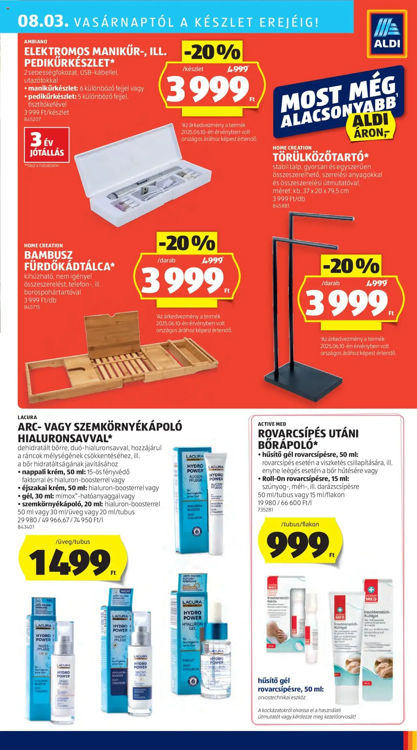 Aldi Akciós újság - 2025.07.31. érvényes szórólap 47 oldal 54 oldalból Aldi Akciós újság - 2025.07.31. érvényes szórólap 47 oldal 54 oldalból
