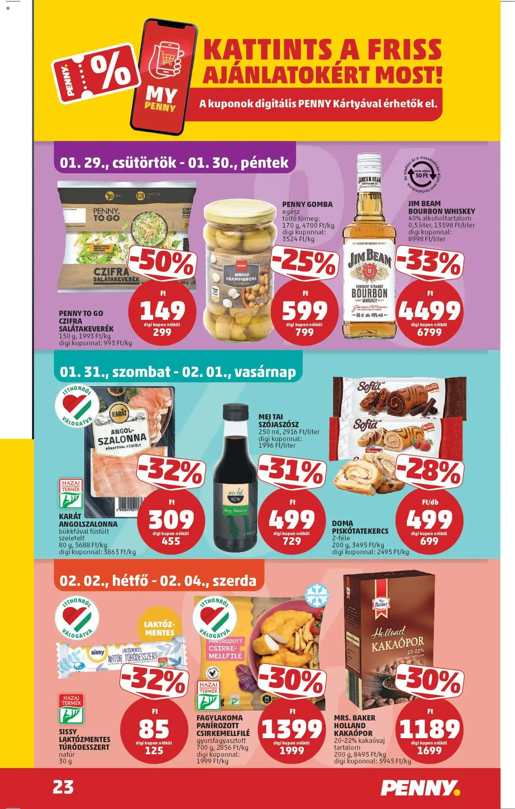 PENNY Akciós újság - 2026.01.29. érvényes szórólap 27 oldal 42 oldalból