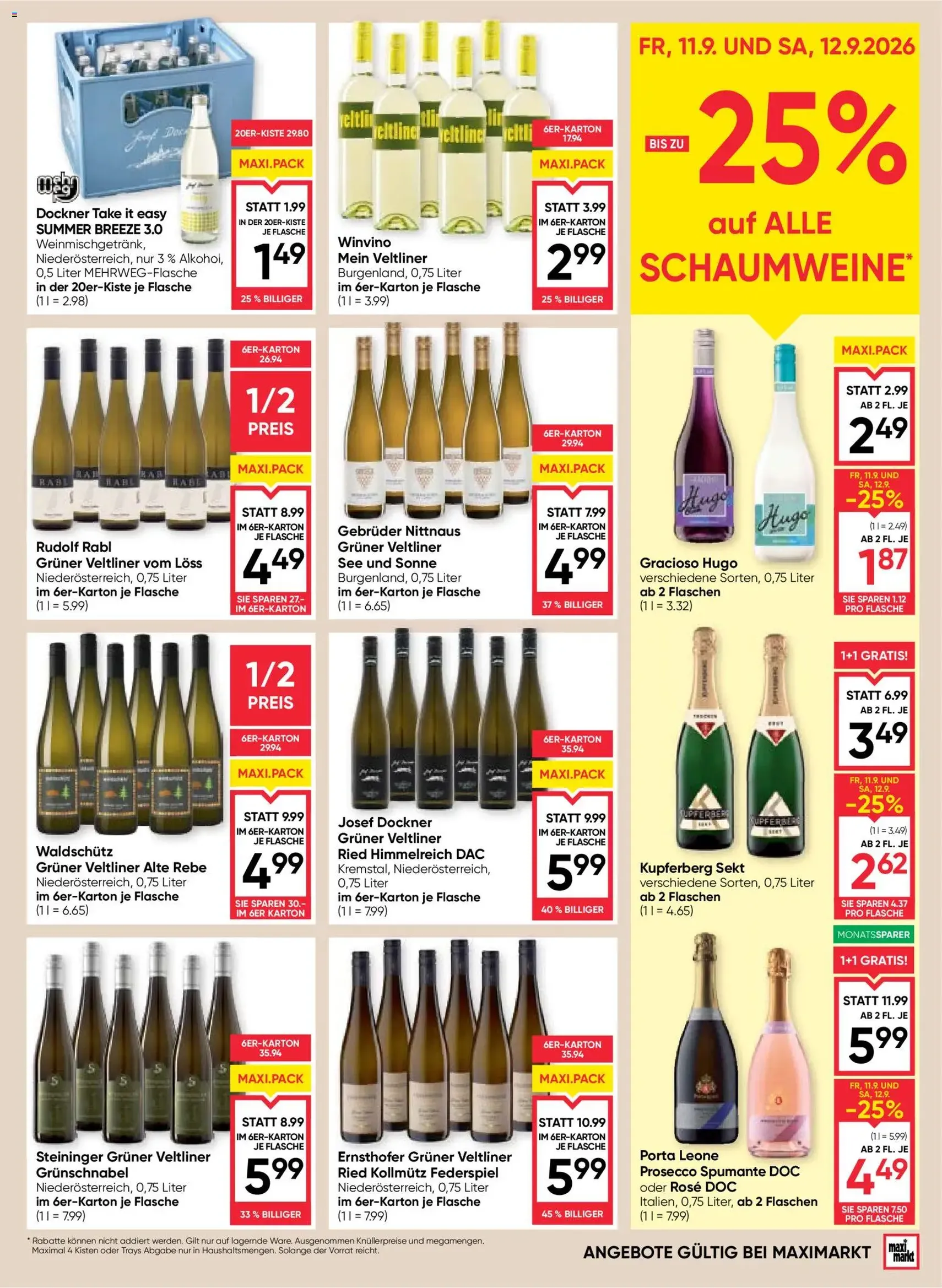 Maximarkt Flugblatt - Gültiger Prospekt ab 10.09.2026, Seite 13 von insgesamt 24