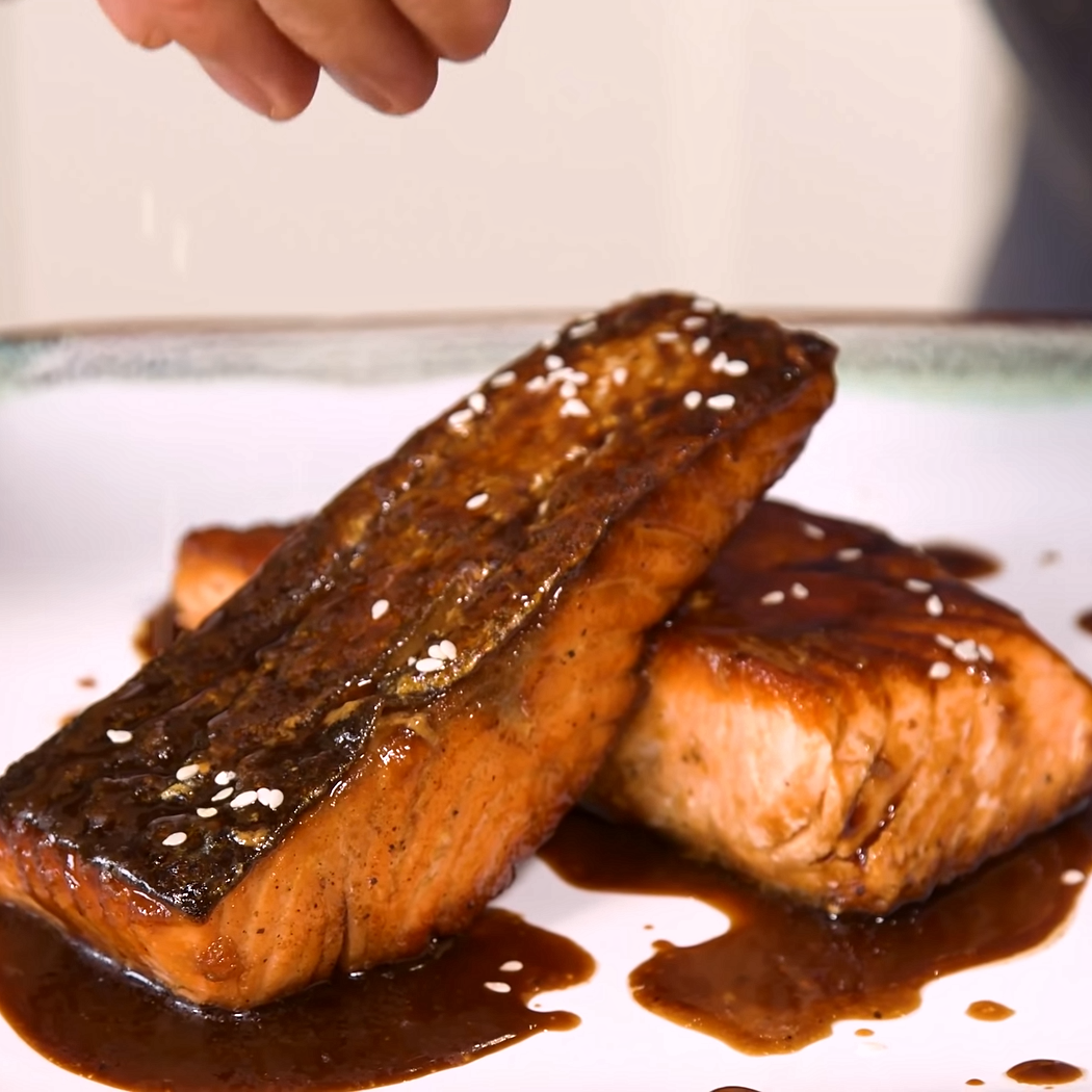 Salmone teriyaki