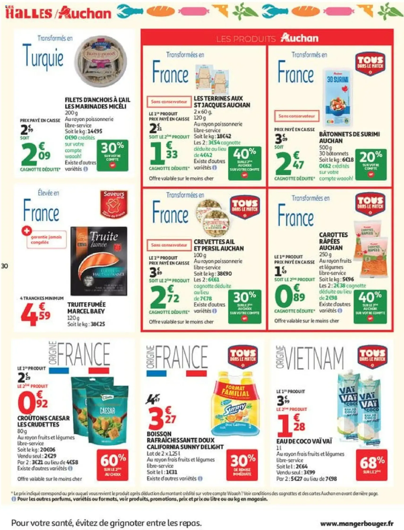 Auchan prospectus - brochure valable à partir du 07/07/2026, page 30 sur 54