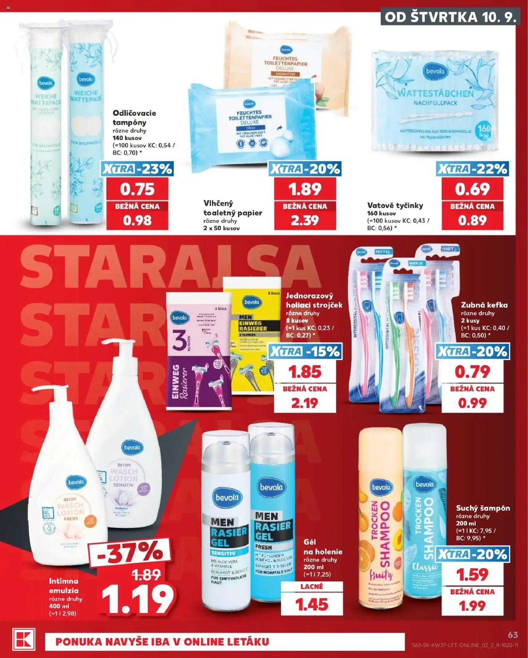 Kaufland leták - platný leták od 10.09.2026 strana 63 z 84