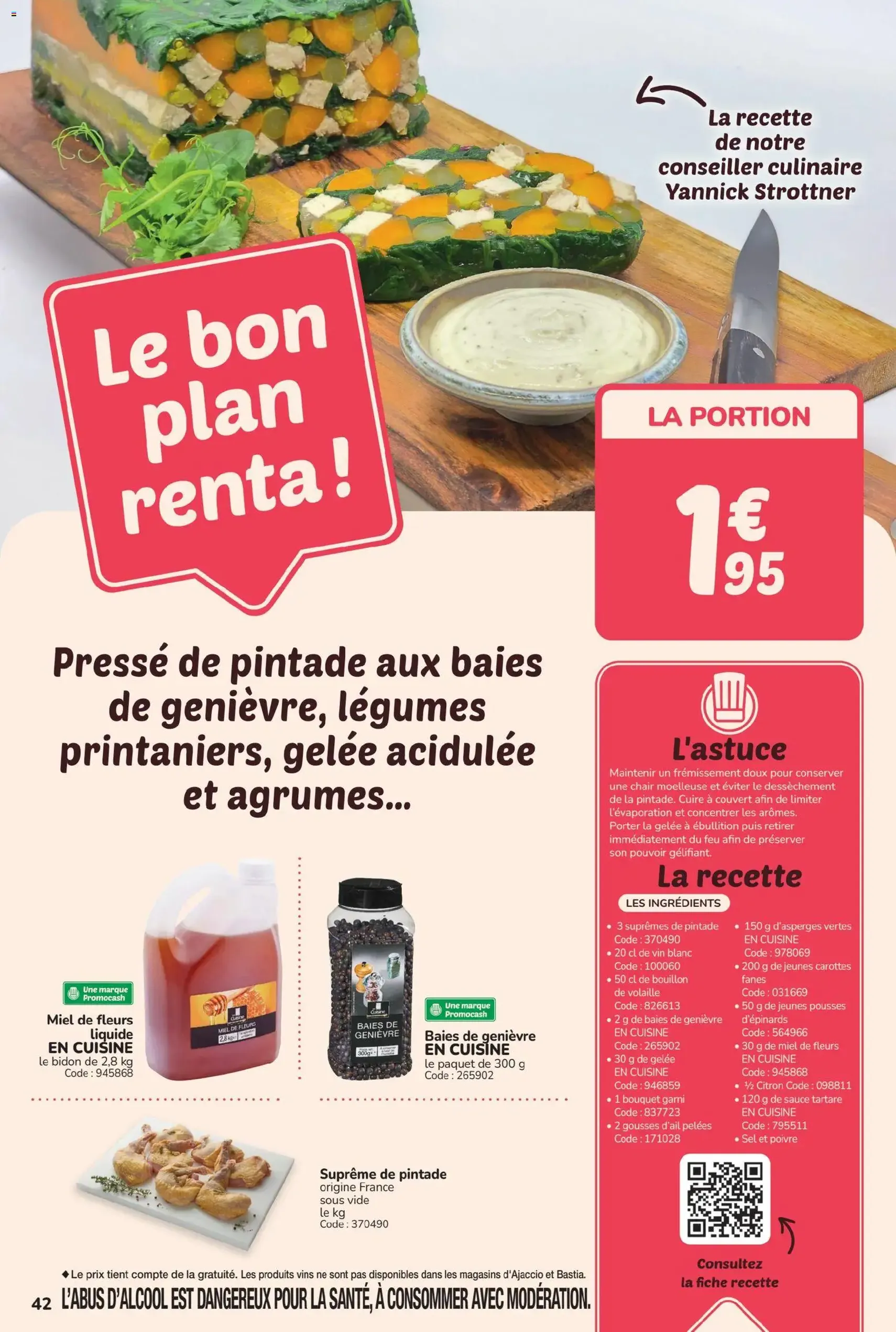 Promocash catalogue - brochure valable à partir du 31/03/2026, page 42 sur 44