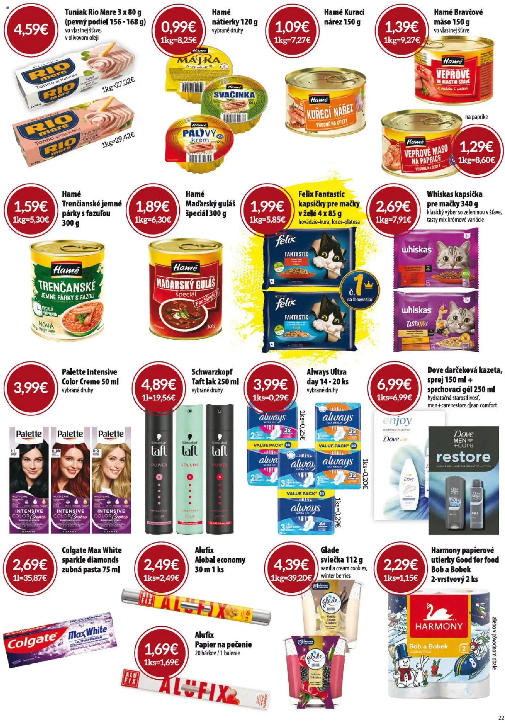 CBA Verex leták - platný leták od 06.11.2025 strana 22 z 24