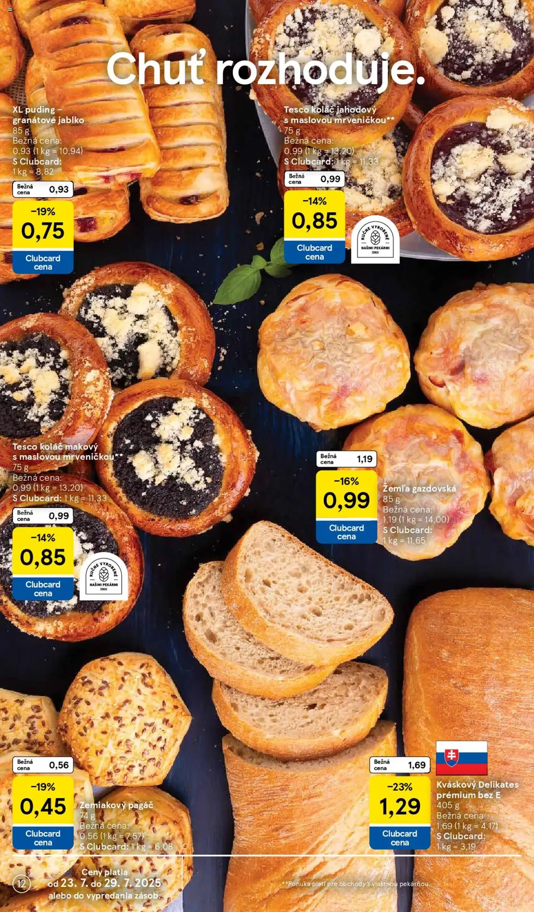 Tesco Hypermarket - leták - platný leták od 23.07.2025 strana 12 z 37 Tesco Hypermarket - leták - platný leták od 23.07.2025 strana 12 z 37