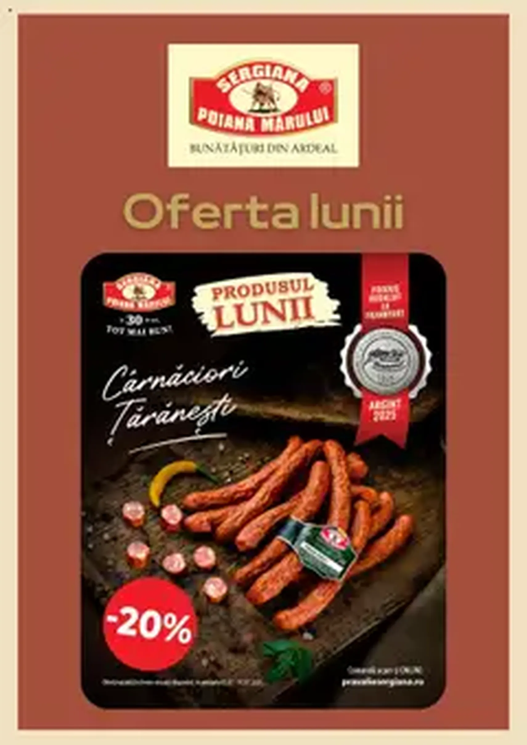 Catalog Sergiana - cataloage valabile începând cu 01.07.2025 pagina 1 din 1