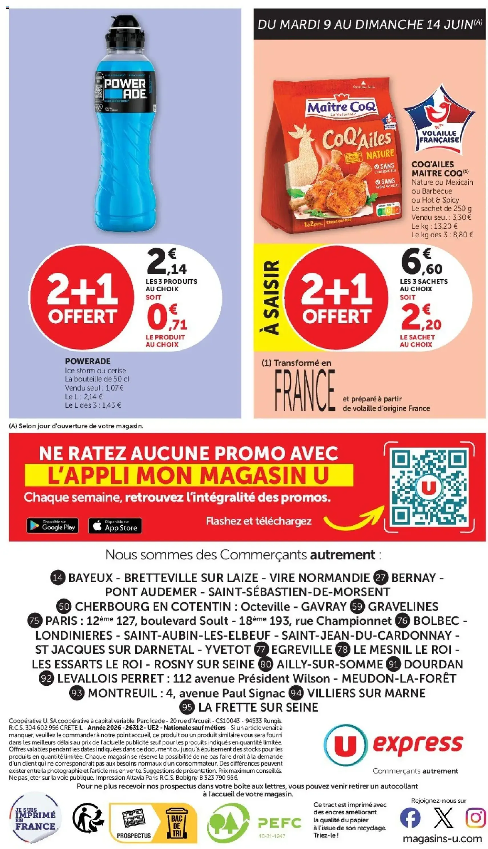 U Express catalogue - brochure valable à partir du 09/06/2026, page 18 sur 18